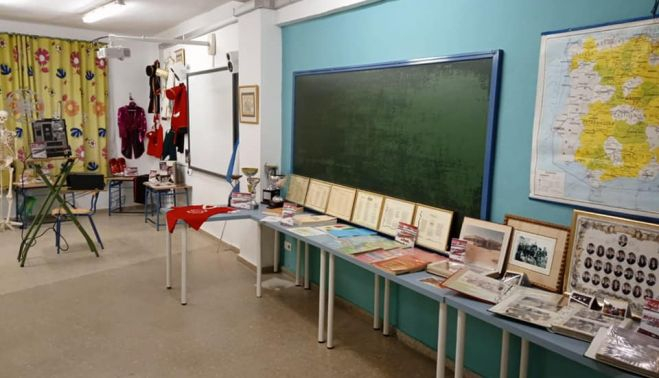 Imagen de la exposición del CEIP Antonio de Nebrija.
