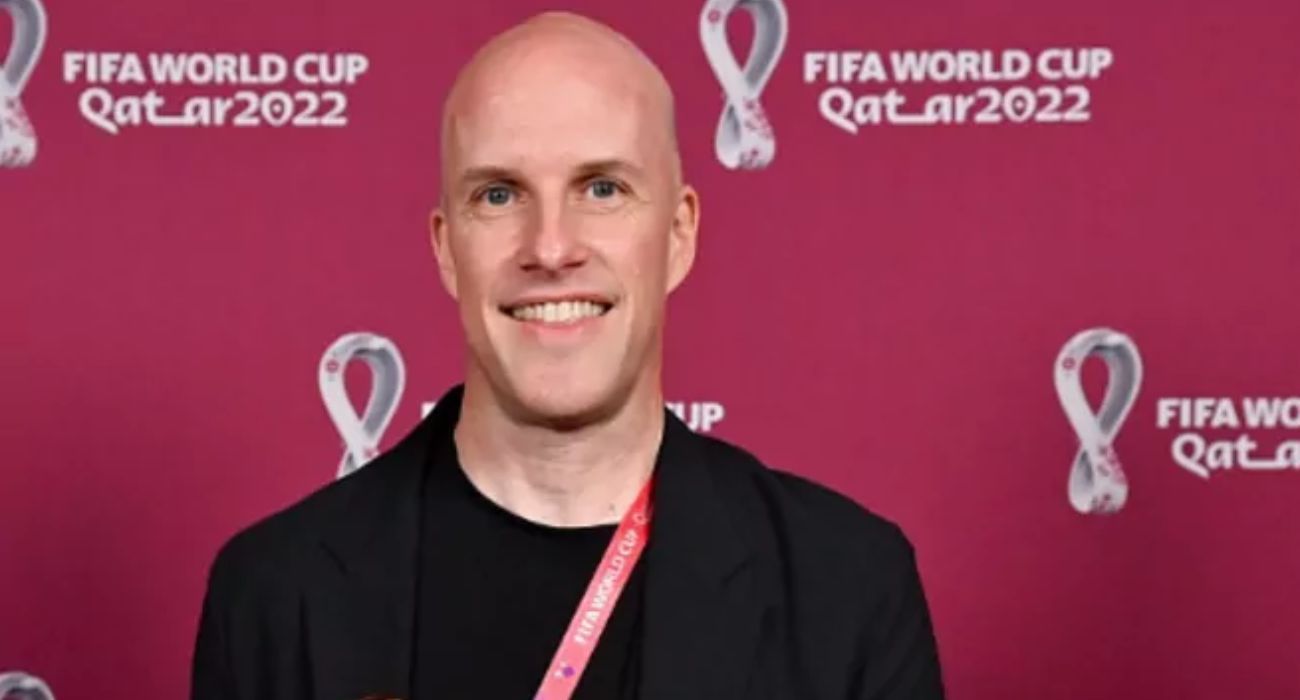 Grant Wahl, periodista norteamericano fallecido durante la prórroga entre Argentina y Países Bajos.