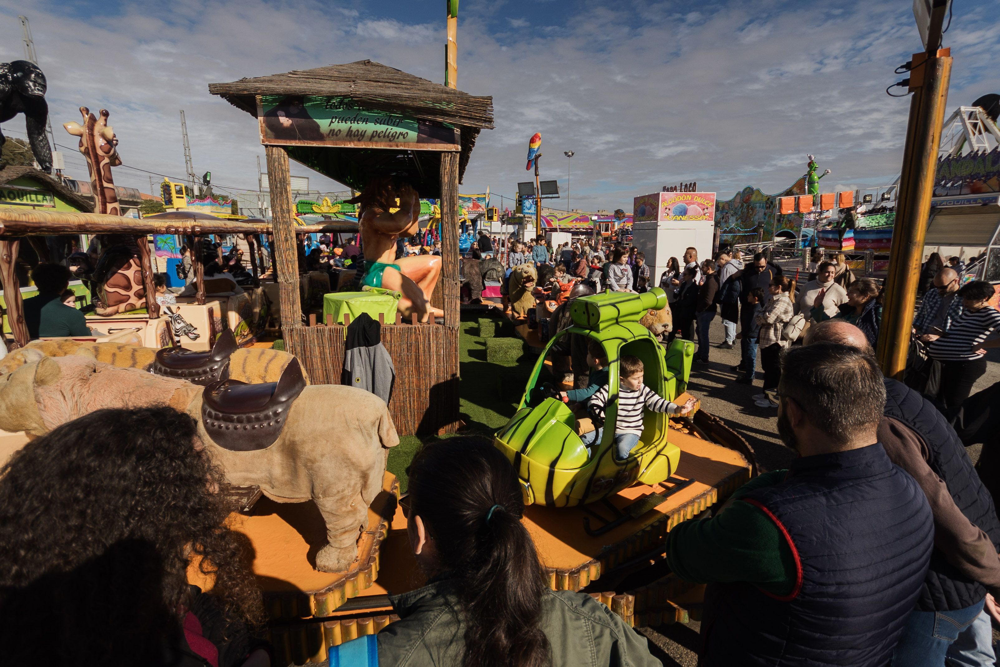Feria de la Navidad en Jerez, en una imagen reciente.
