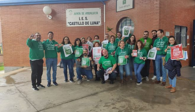 Profesorado del IES Castillo de Luna de Rota.