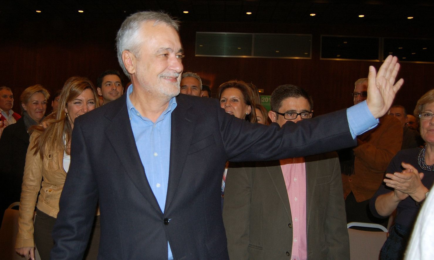 José Antonio Griñán, ex presidente del Gobierno de la Junta, antes de ser condenado por los ERE.