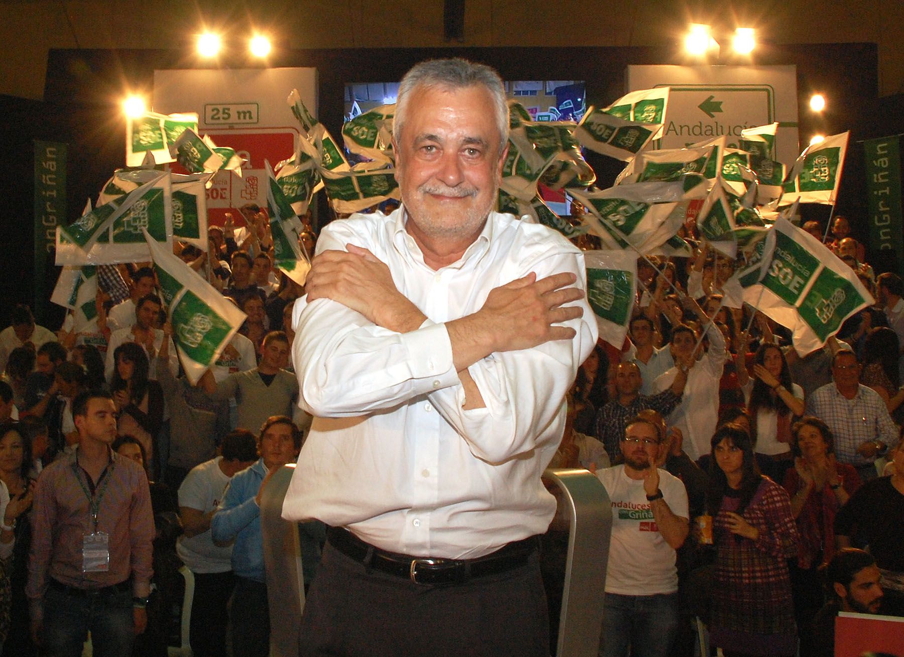 El expresidente andaluz, José Antonio Griñán, en una imagen de archivo. El expresidente andaluz, José Antonio Griñán, en una imagen de archivo.