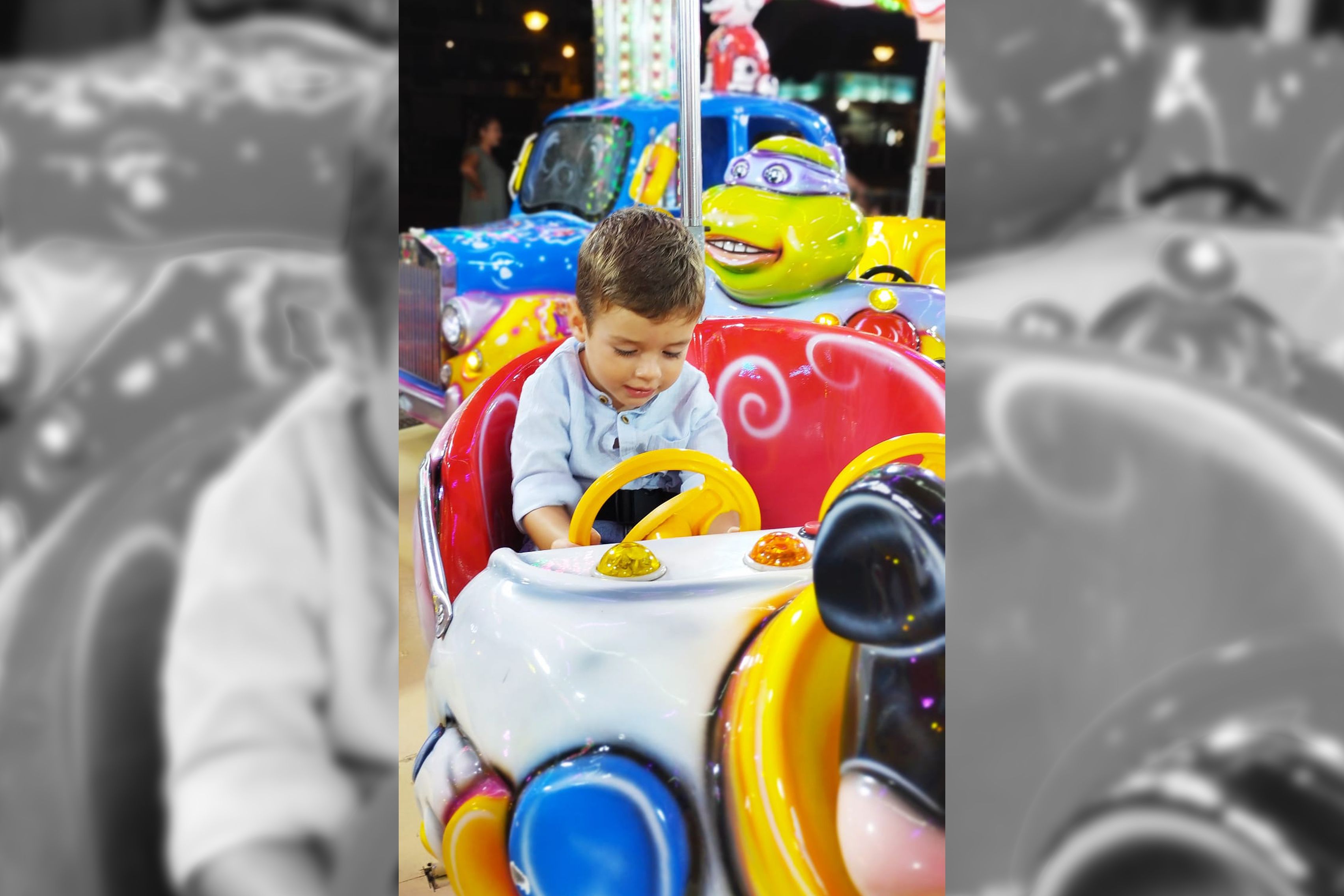 Alejandro, el pequeño de Huelva que padece distrofia infantil neuroaxonal.