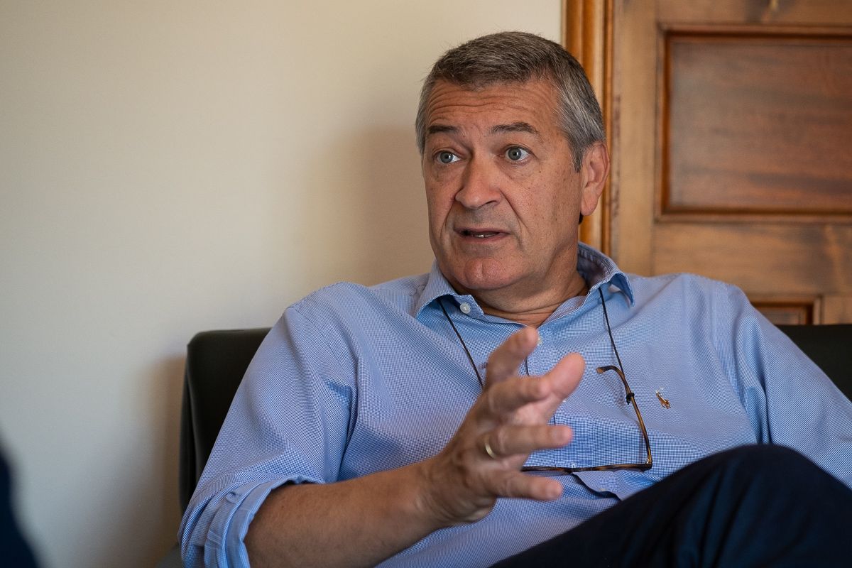 César Saldaña, en una imagen retrospectiva.   MANU GARCÍA