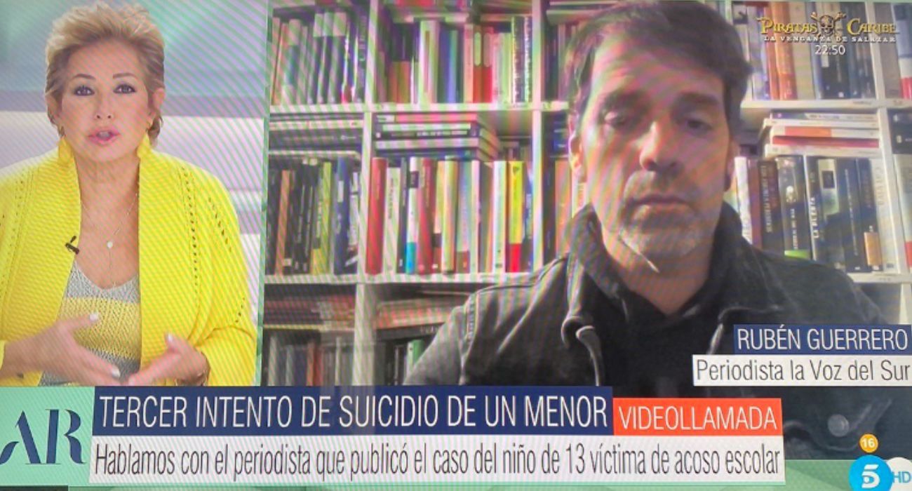 'El programa de Ana Rosa' ha abordado el caso del niño de 13 años que sufre acoso escolar. 'El programa de Ana Rosa' ha abordado el caso del niño de 13 años que sufre acoso escolar.