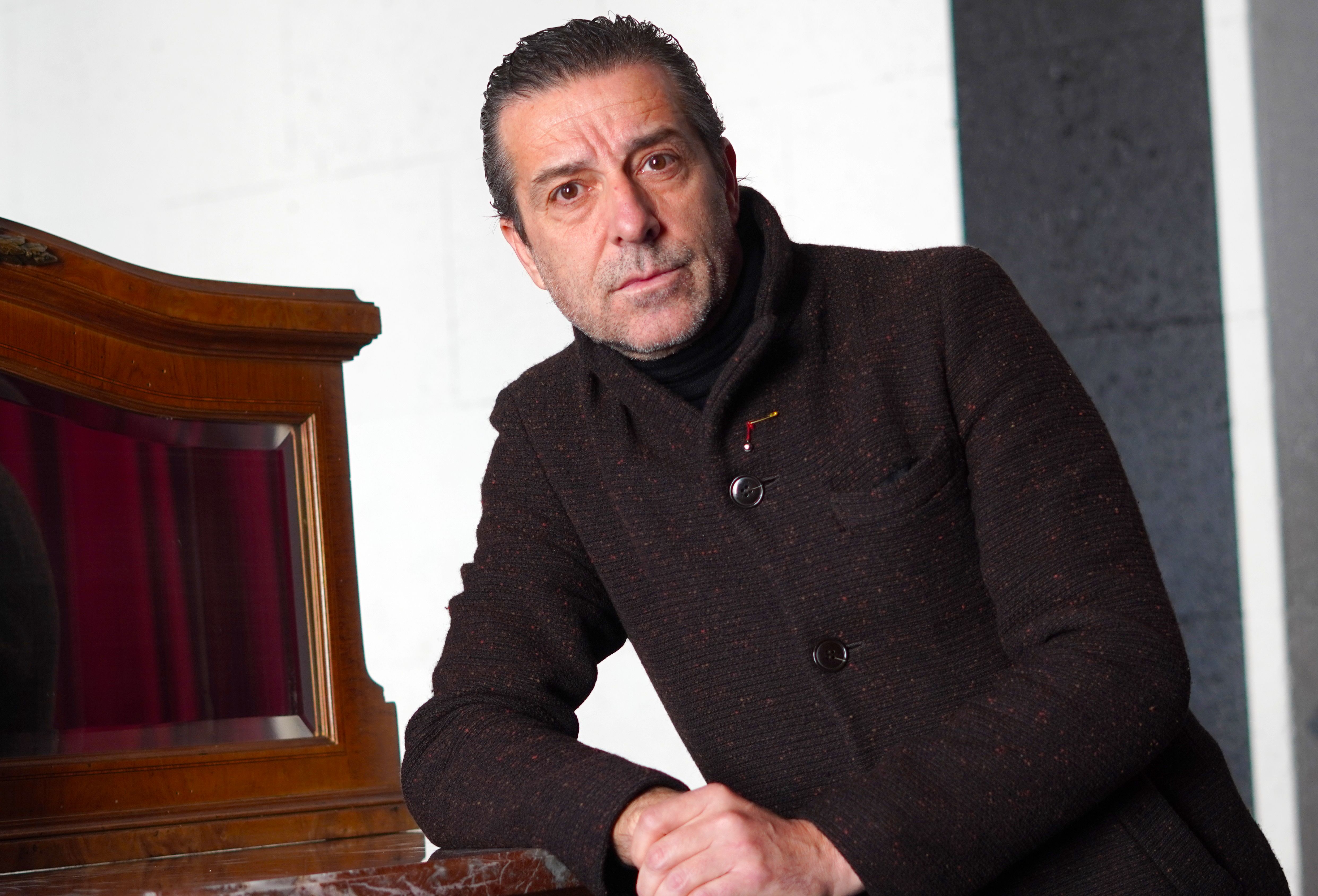 Andrés Marín tras atender a la lavozdelsur.es en el Teatro Bernardette Lafont en el Festival Flamenco de Nimes 2023.