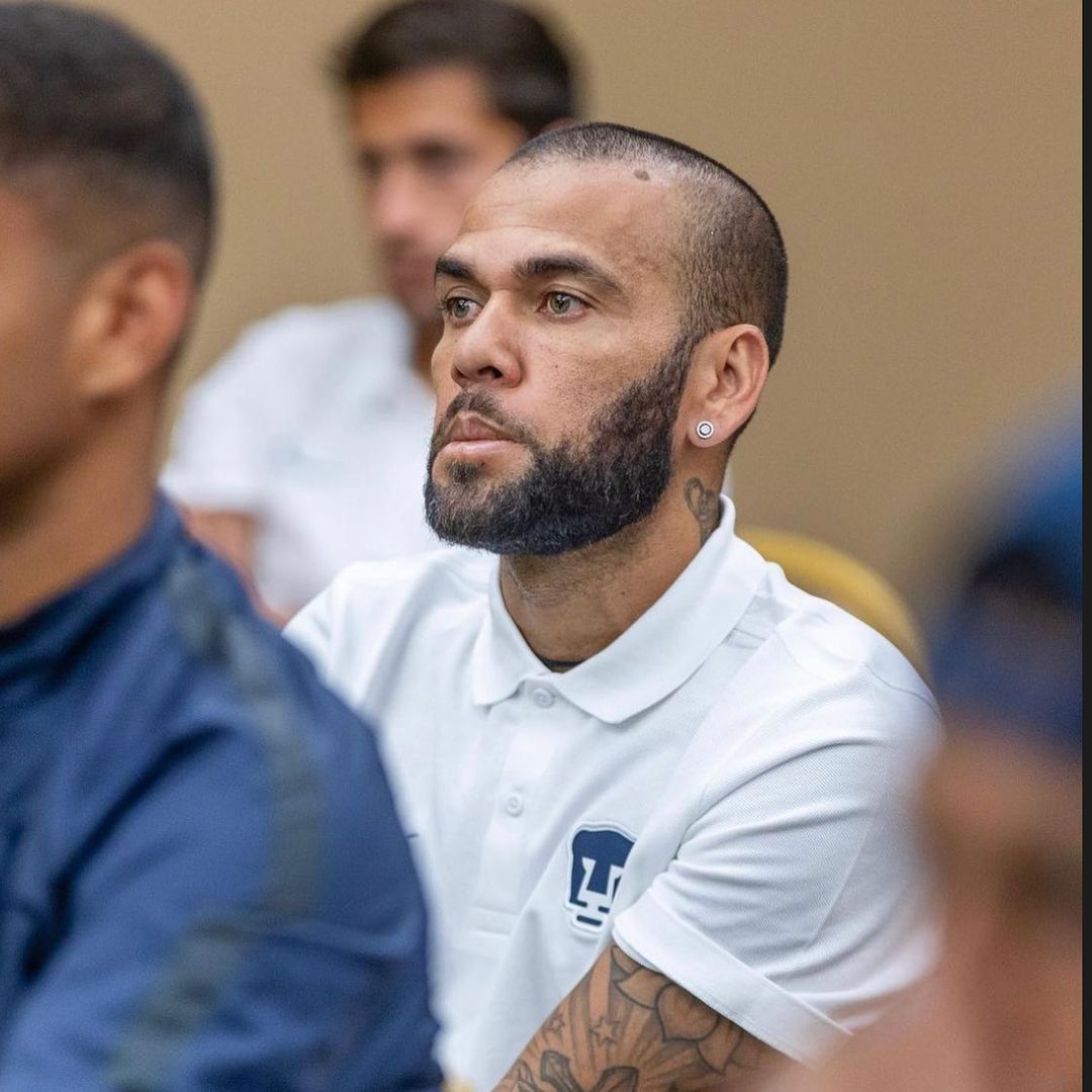 Dani Alves en una imagen de su instagram.