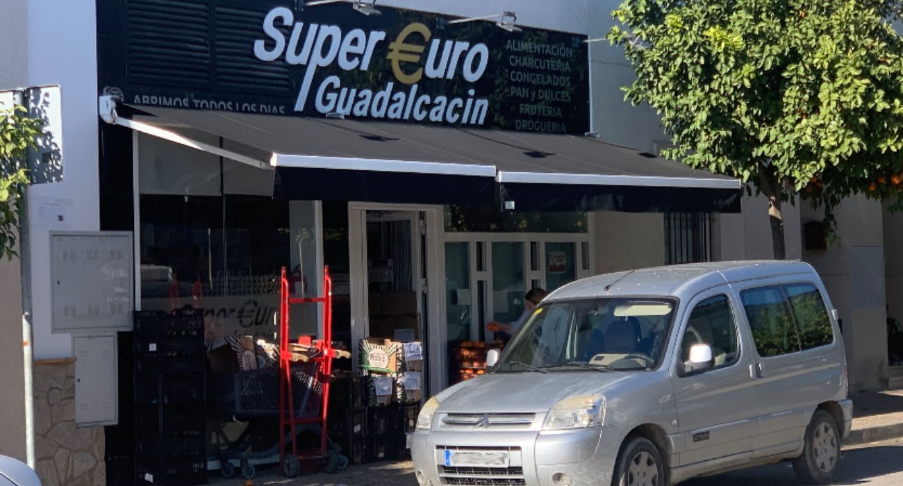 El establecimiento de Gudalcacín en el que han intentado robar esta mañana.