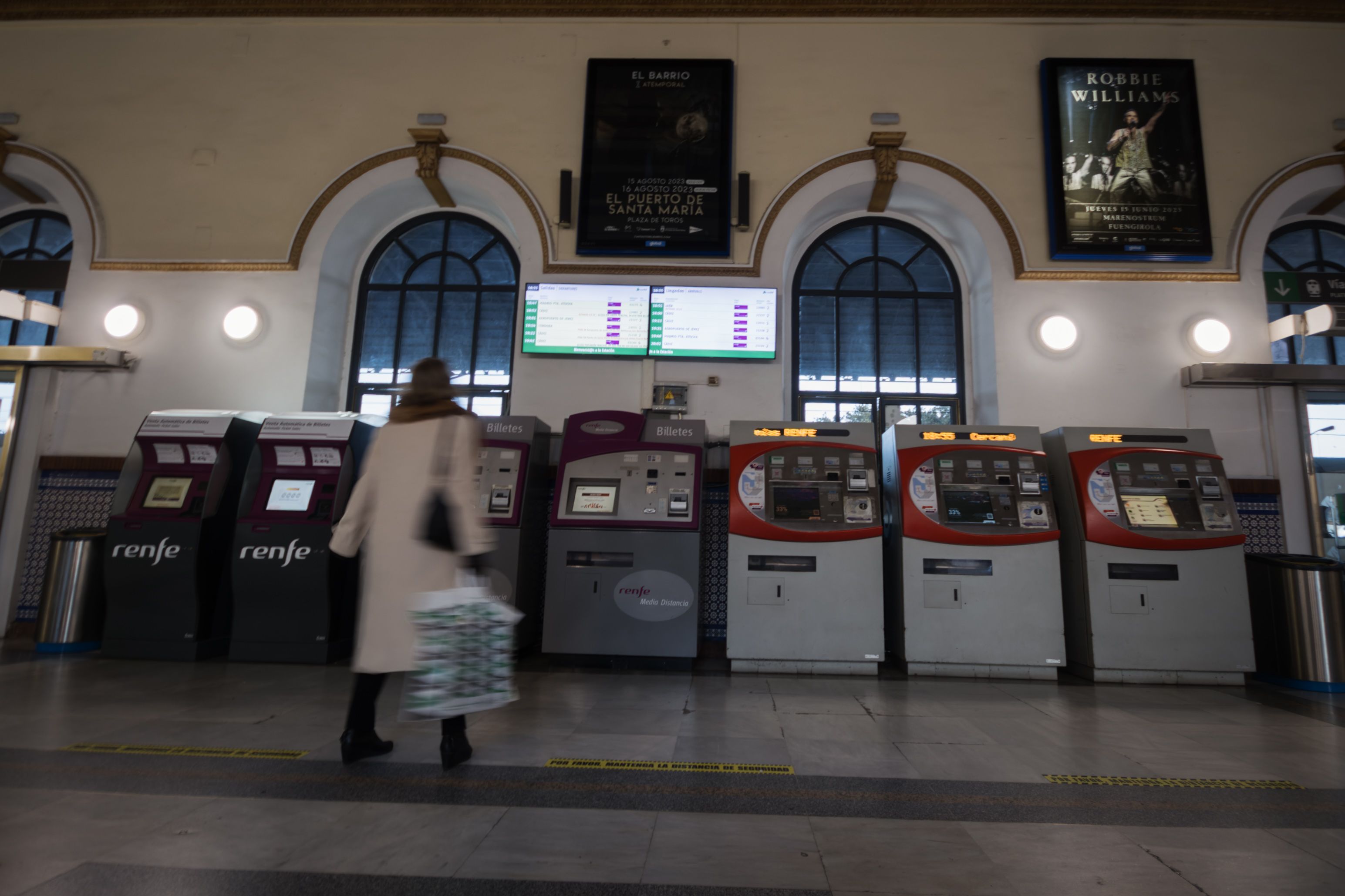 Estación de tren en Jerez, en una imagen reciente