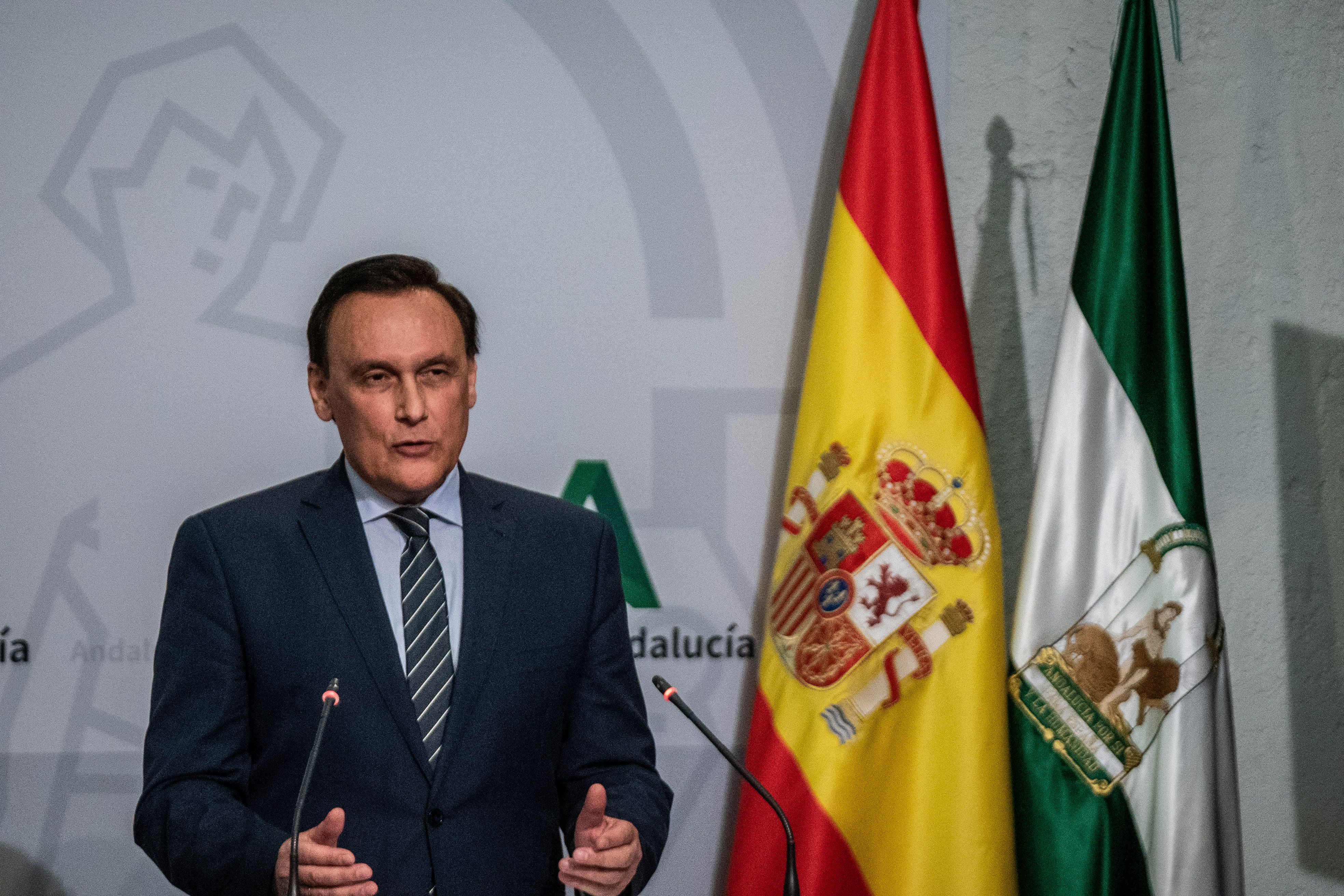 José Carlos Gómez Villamandos, consejero de Universidades de la Junta de Andalucía.