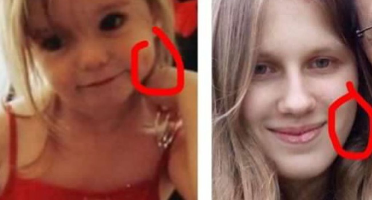 Una de las imágenes compartidas por Julia en las que defiende su parecido con Madeleine McCann.