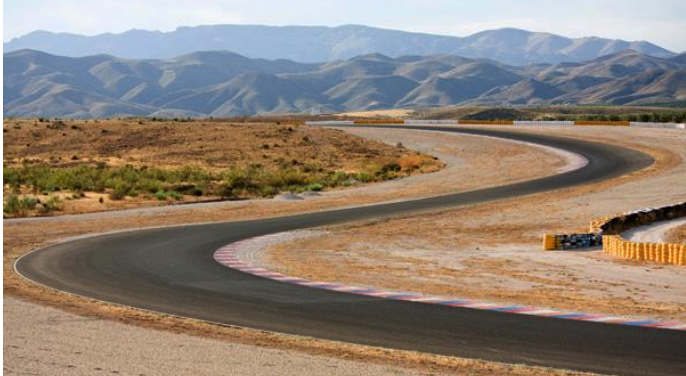 El circuito de velocidad de Carmona.