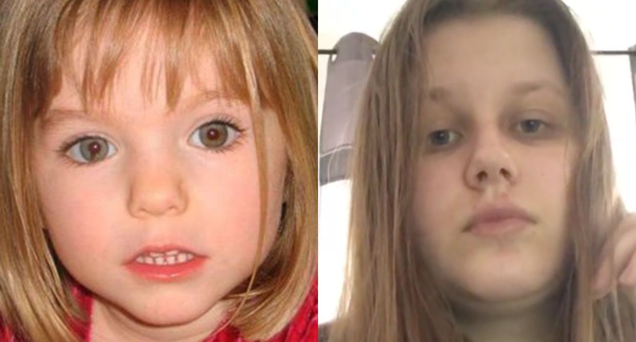 Madeleine McCann y Julia Wendell, la joven polaca que asegura ser la británica desaparecida en 2007.
