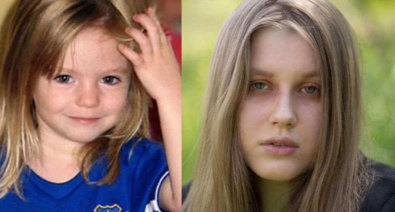 Madeleine McCann y la joven que ha asegurado durante días ser la británica desaparecida en 2007.