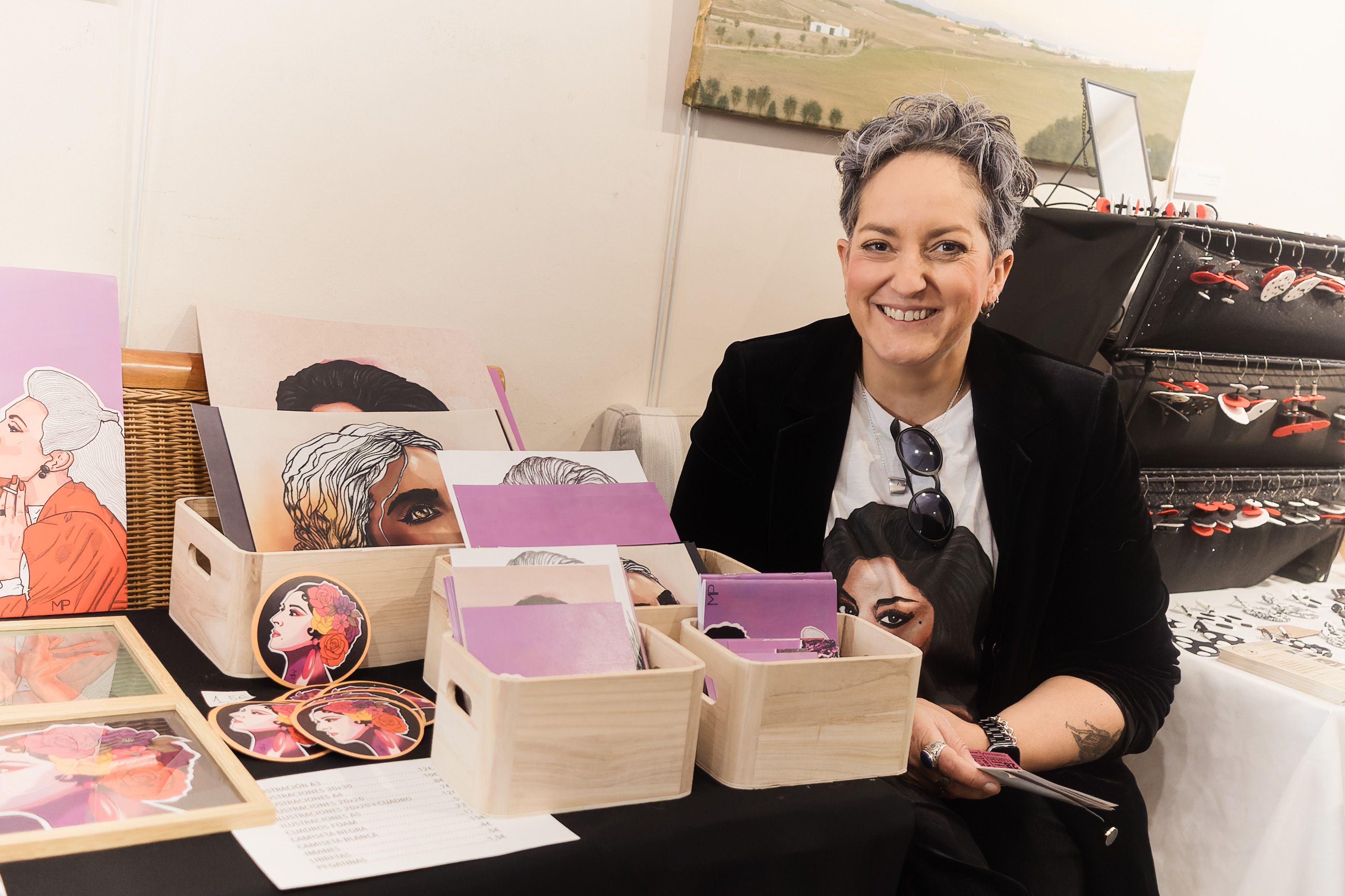 Mayka Peñalver, diseñadora e ilustradora. 