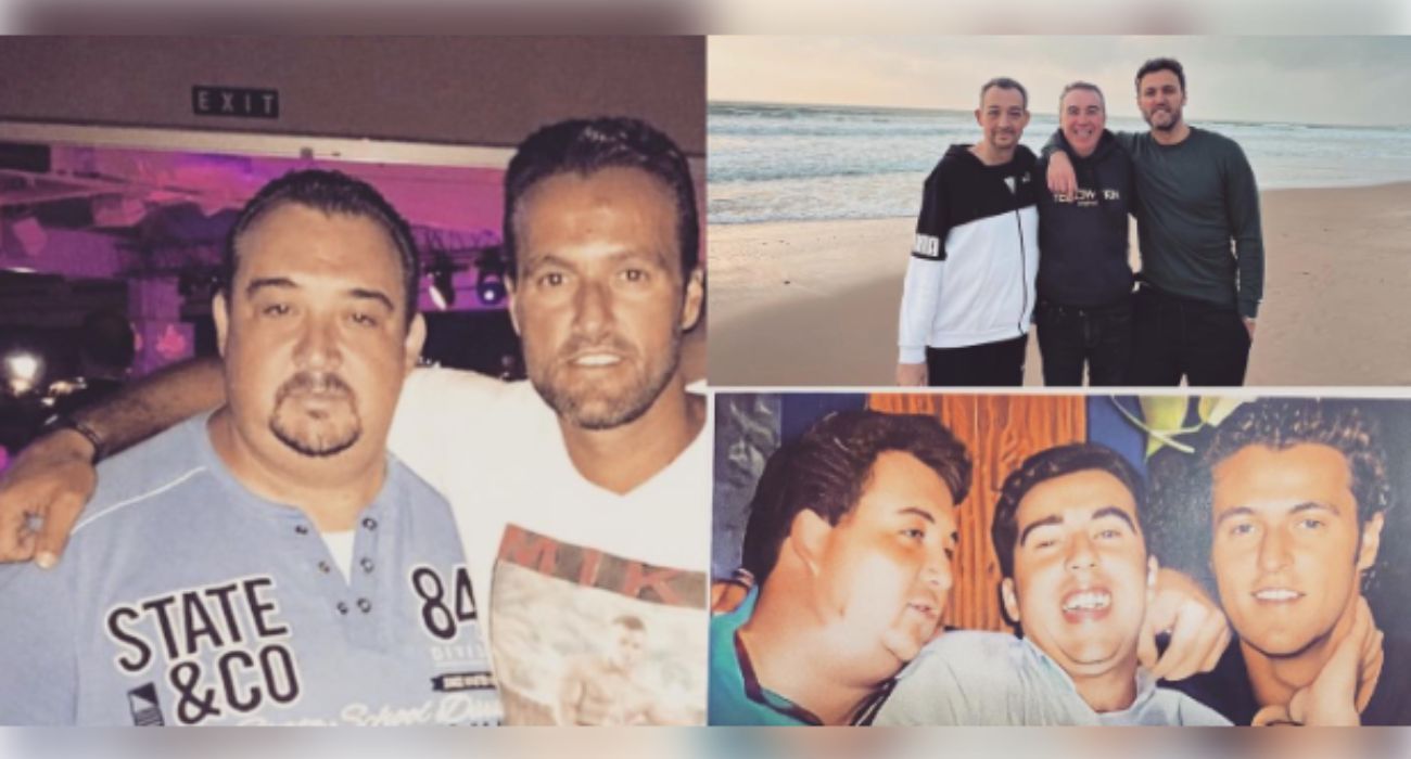 Kiko Narváez, junto a su gran amigo Fernando. Kiko Narváez, junto a su gran amigo Fernando.