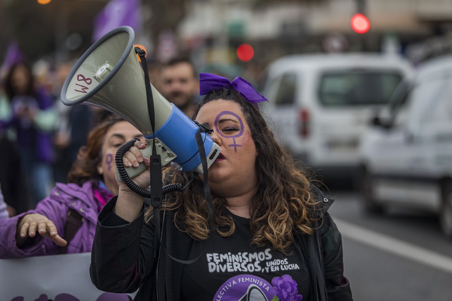 Manifestación por el 8M de Cádiz