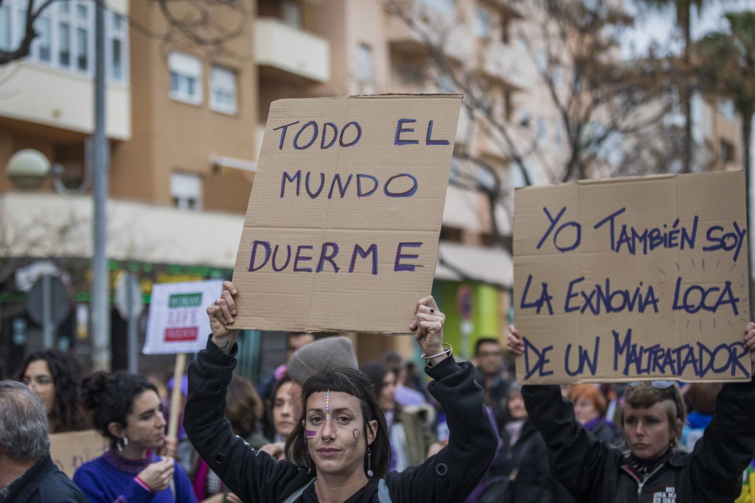 Manifestación por el 8M de Cádiz