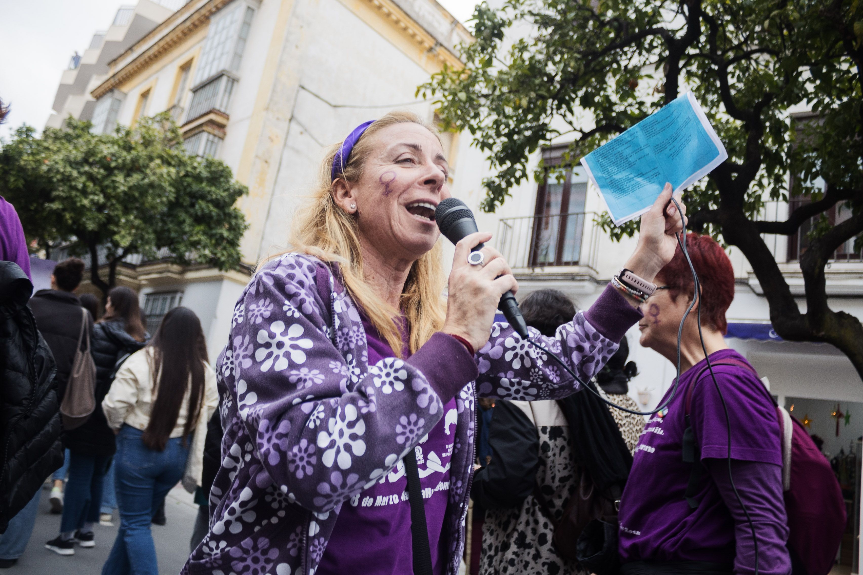 Manifestación por el 8M de Jerez