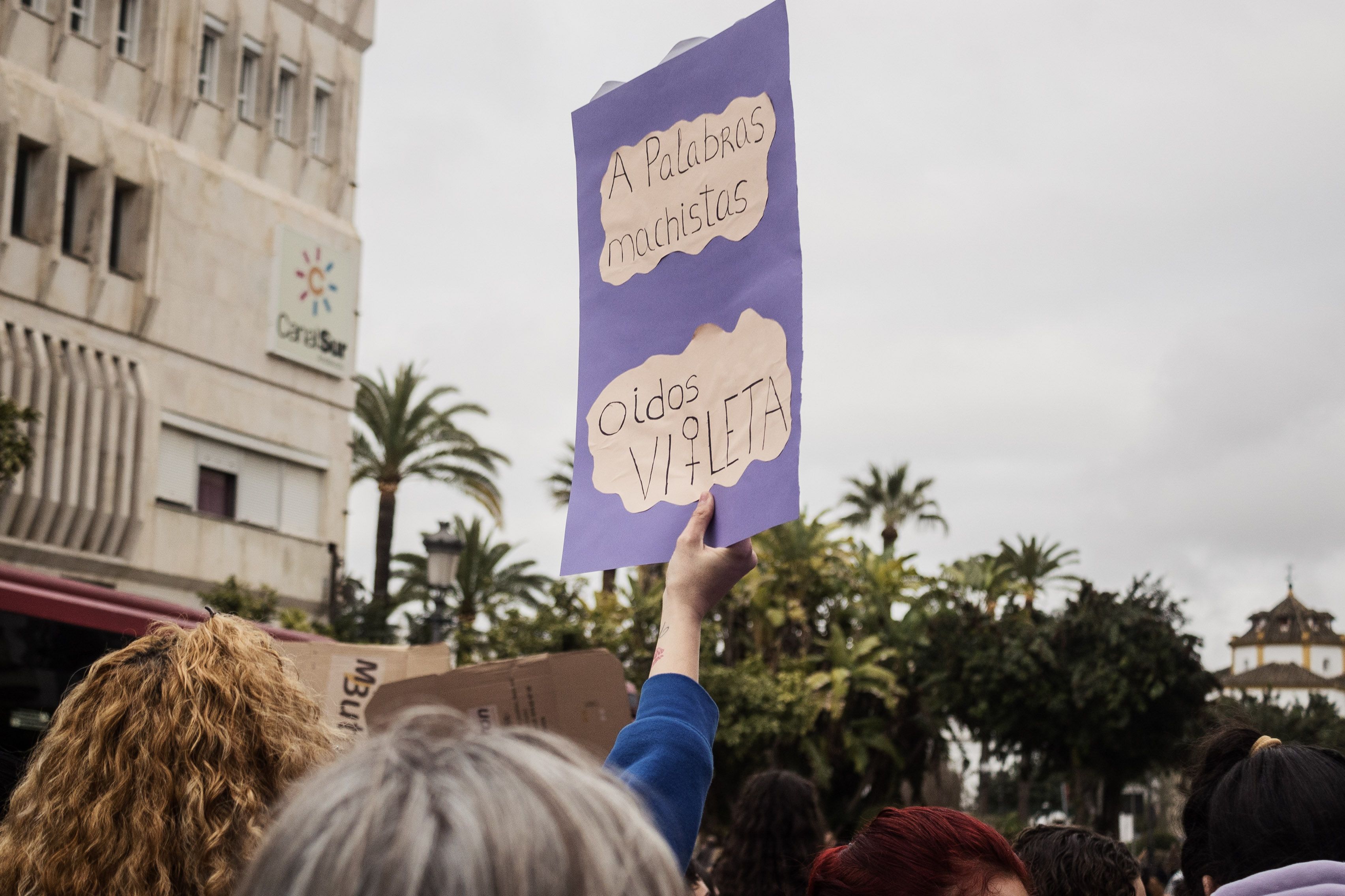 Manifestación por el 8M de Jerez