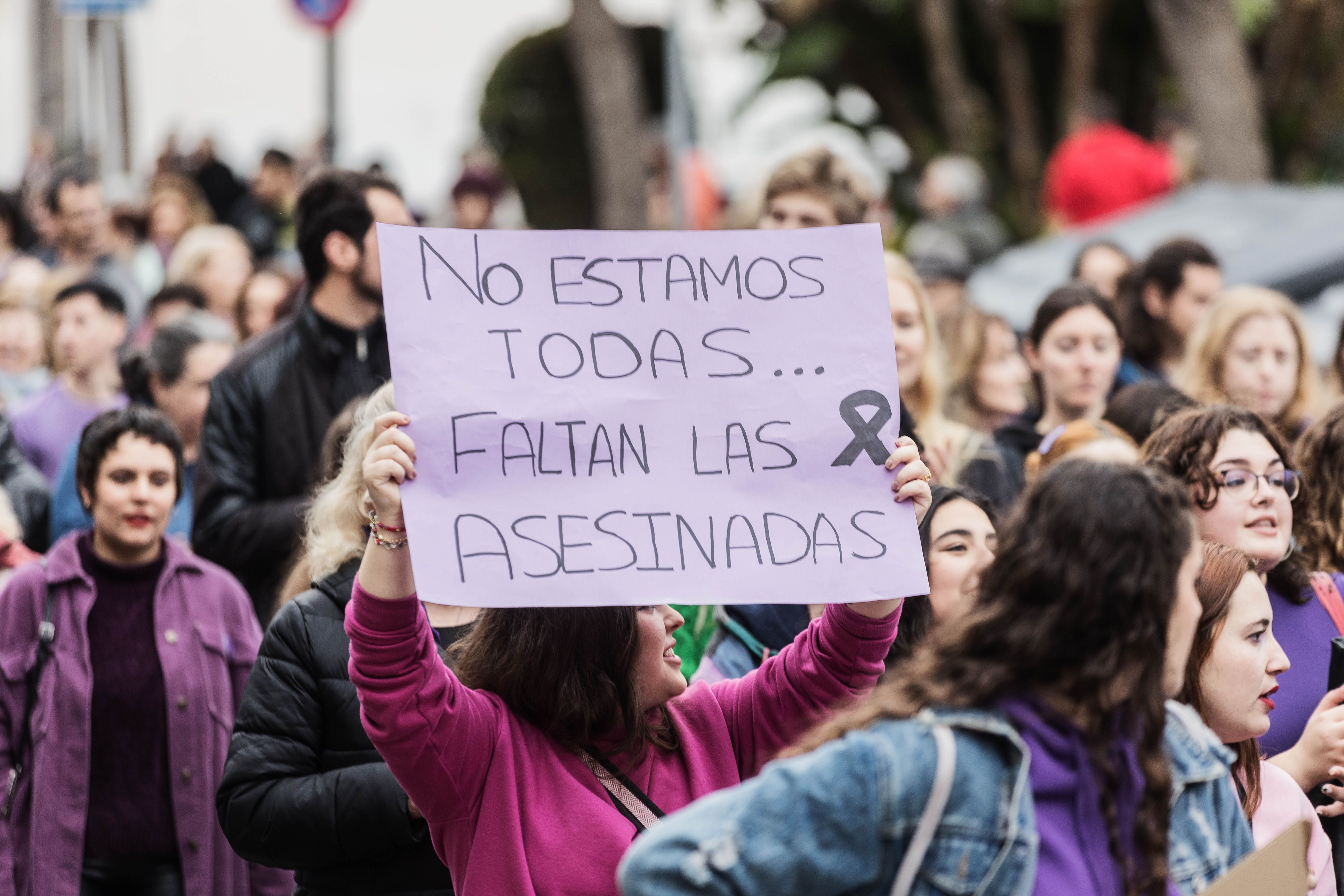 Manifestación por el 8M de Jerez