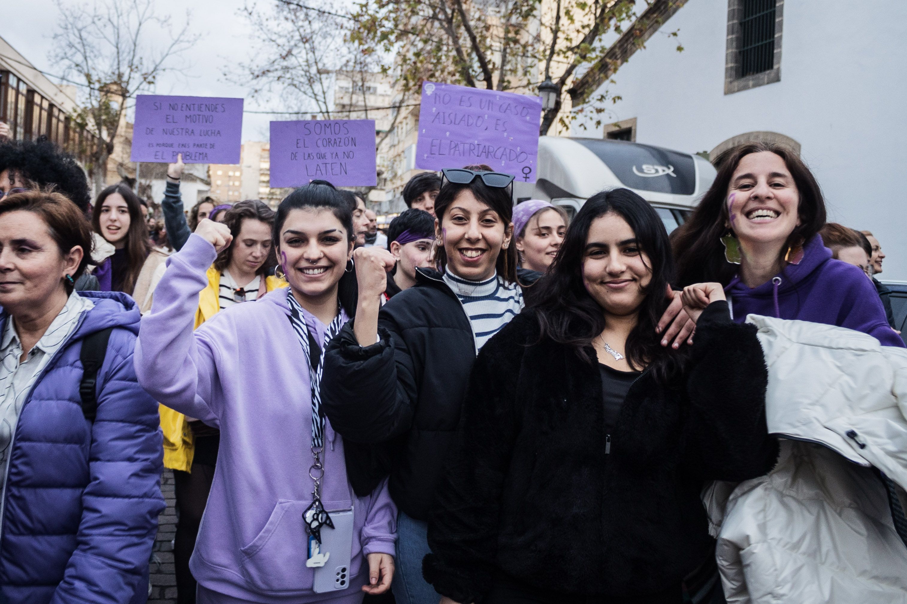 Manifestación por el 8M de Jerez, en una edición pasada.