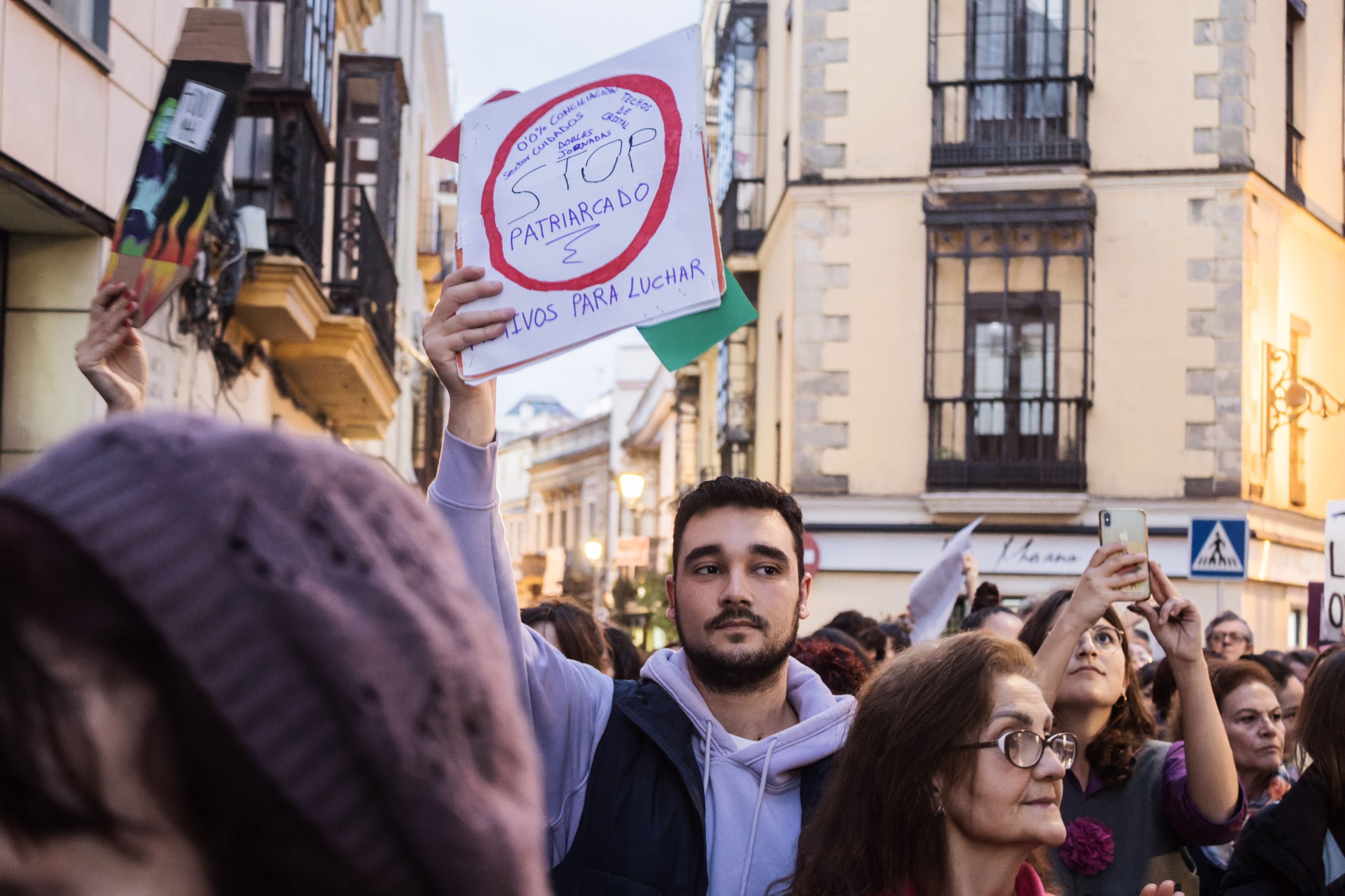Manifestación por el 8M de Jerez