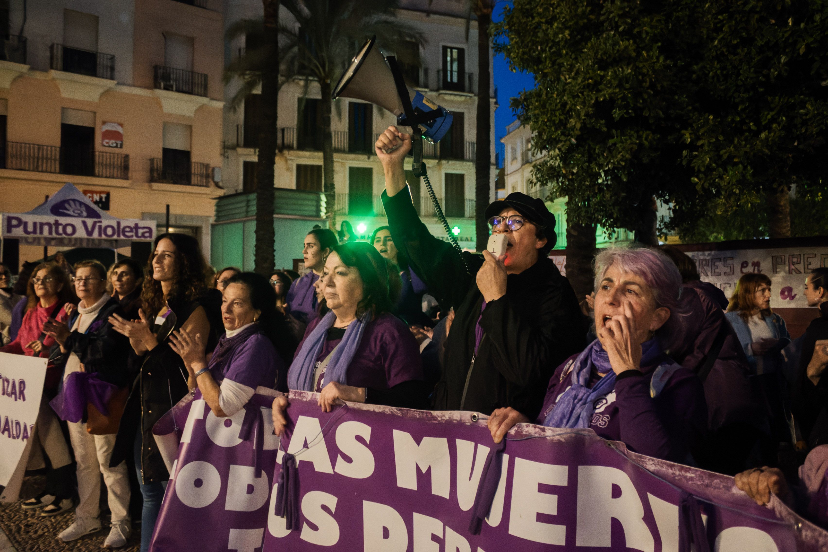 Manifestación por el 8M de Jerez