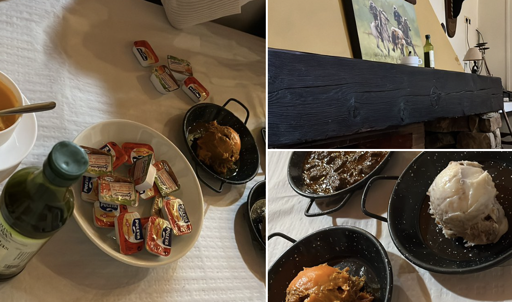 La popular venta de Cádiz con café y tostadas ilimitadas de pan casero por 3 euros. La popular venta de Cádiz con café y tostadas ilimitadas de pan casero por 3 euros.