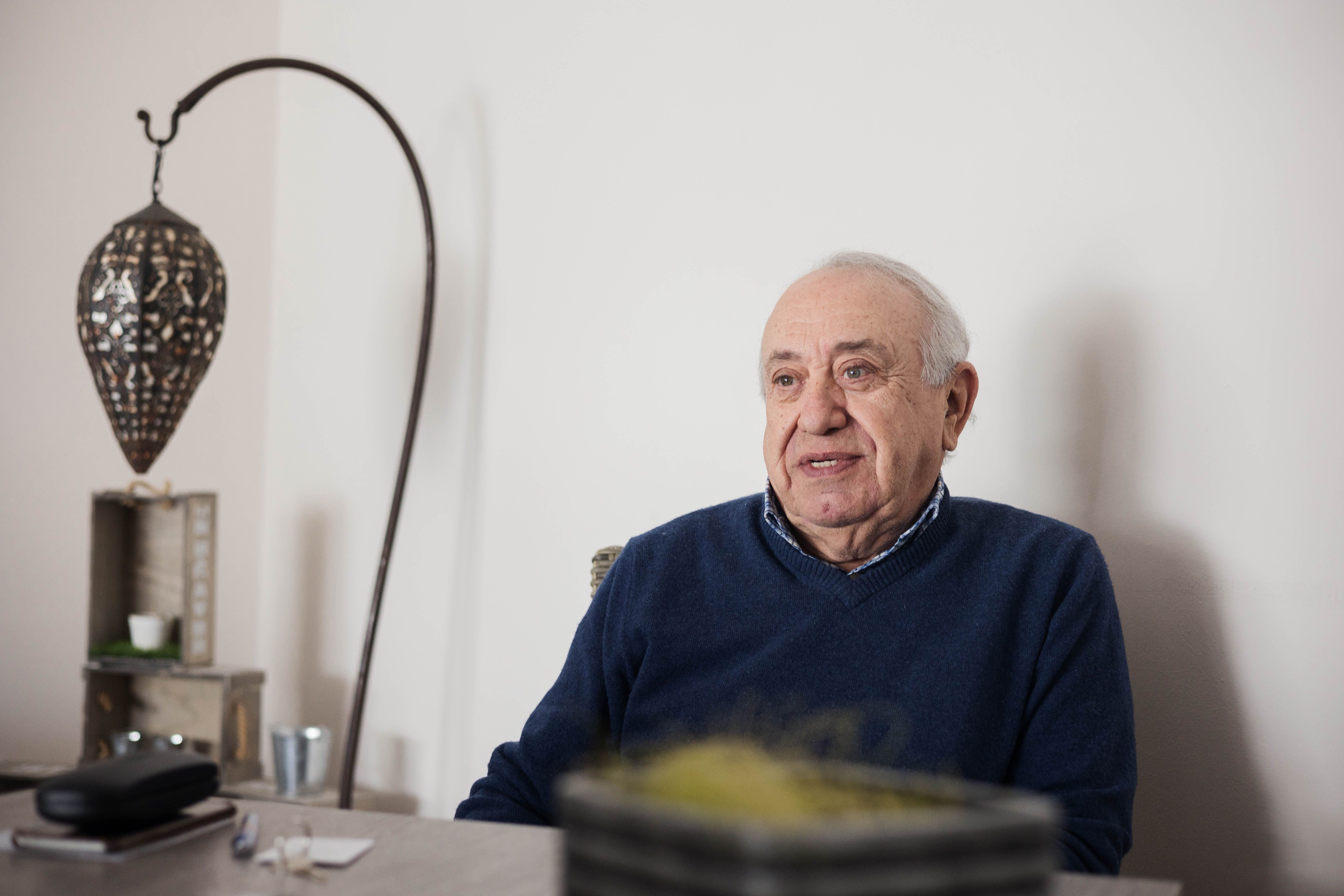 José Manuel durante la entrevista con lavozdelsur.es. 