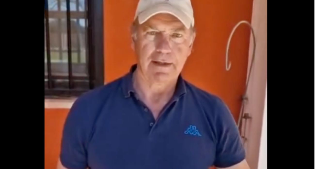 Bertín Osborne, en el vídeo que ataca con dureza a la maestra de un colegio de Jerez.