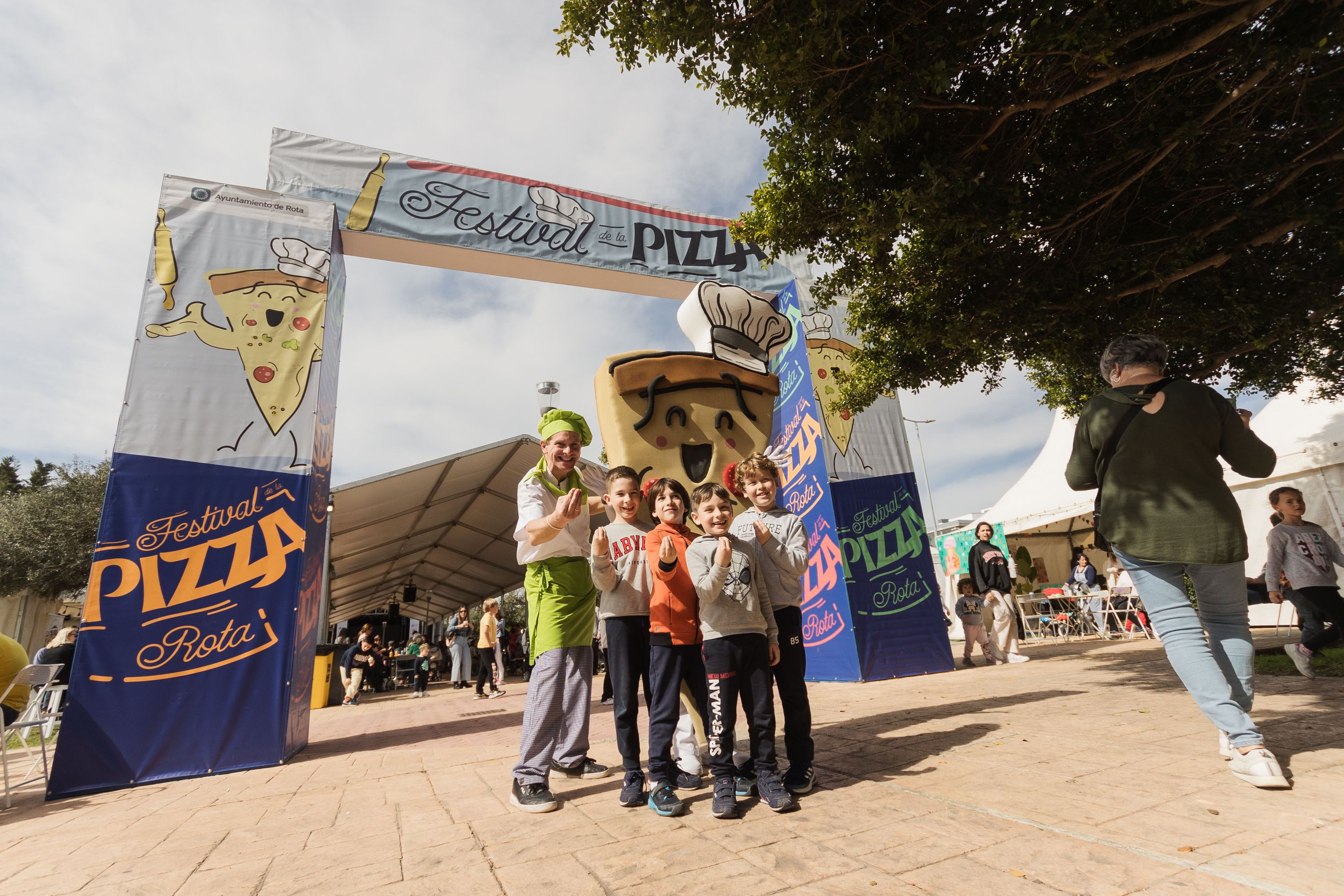 Festival de la Pizza de Rota en una edición pasada.