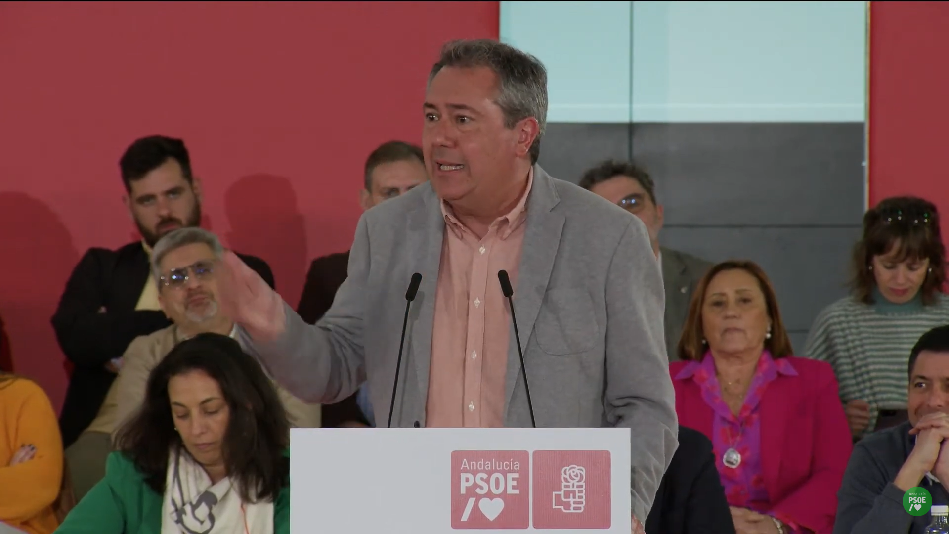 Juan Espadas durante el Comité Director del PSOE. Juan Espadas durante el Comité Director del PSOE.