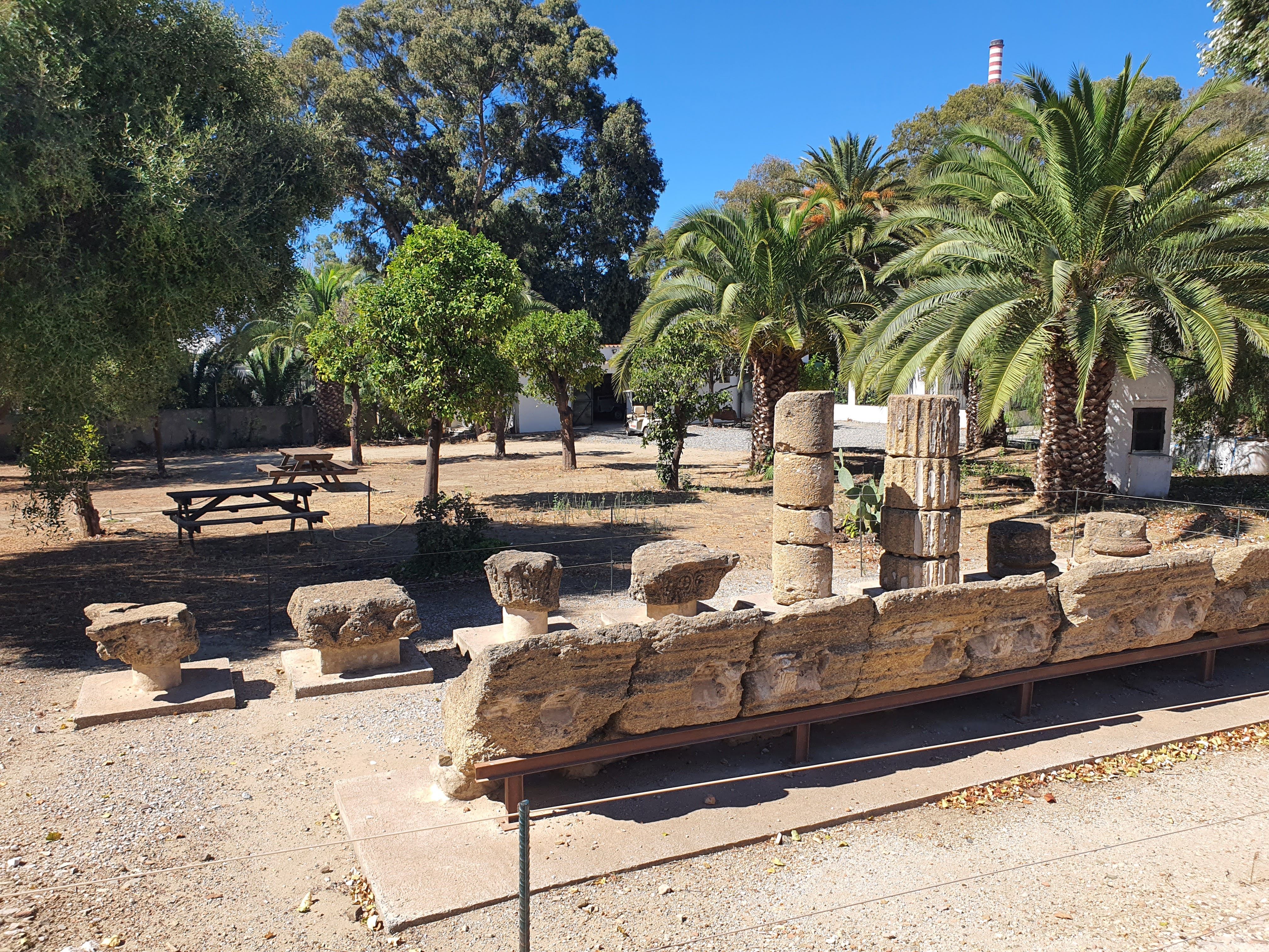 Visitas a los conjuntos culturales andaluces. Enclave arqueológico de Carteia en Guadarranque, San Roque.