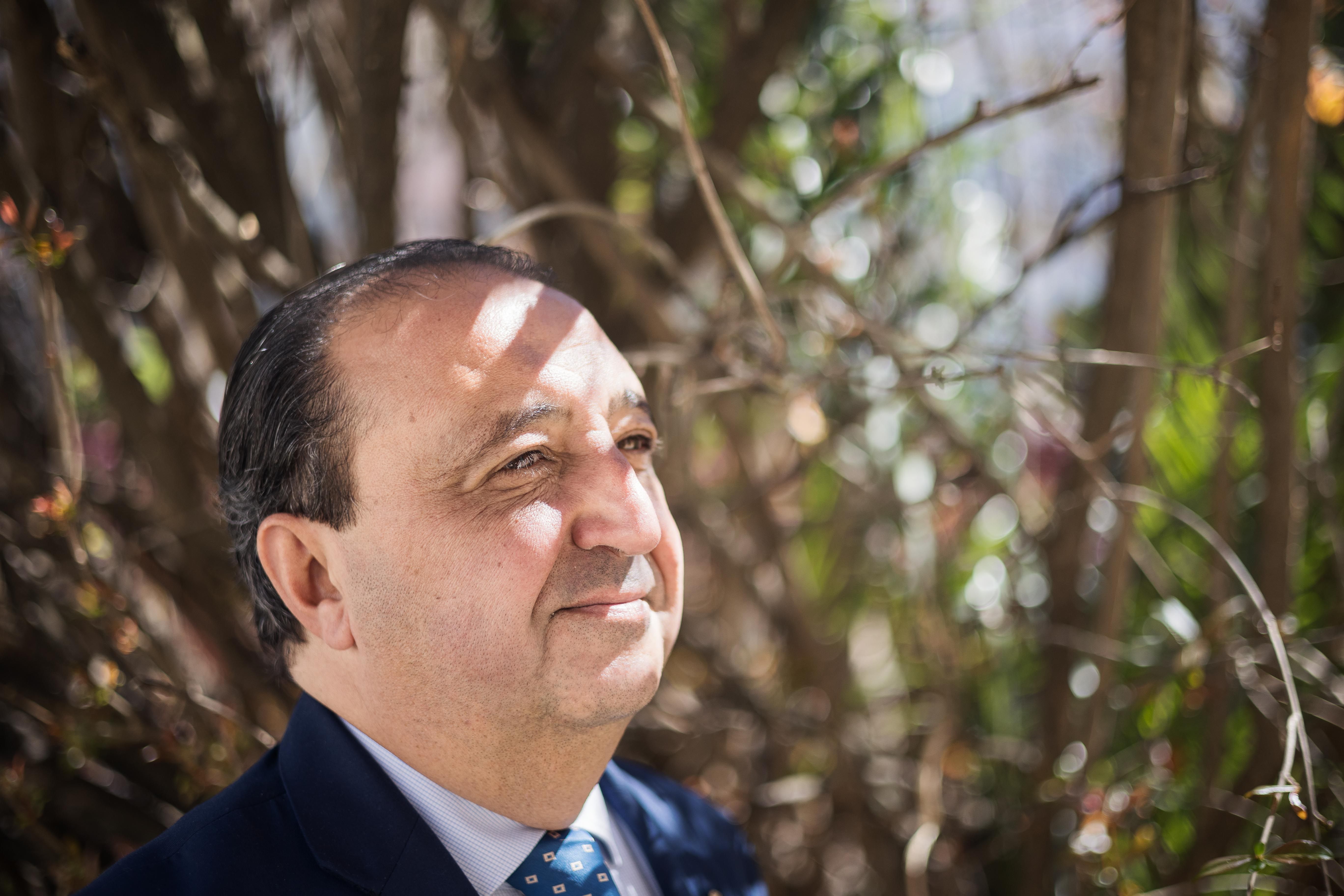 ZIurita se muera tranquilo y relajado pese a la proximidad de su proclamación.     MANU GARCÍA