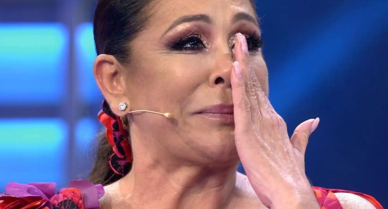 Isabel Pantoja, en un programa de televisión.