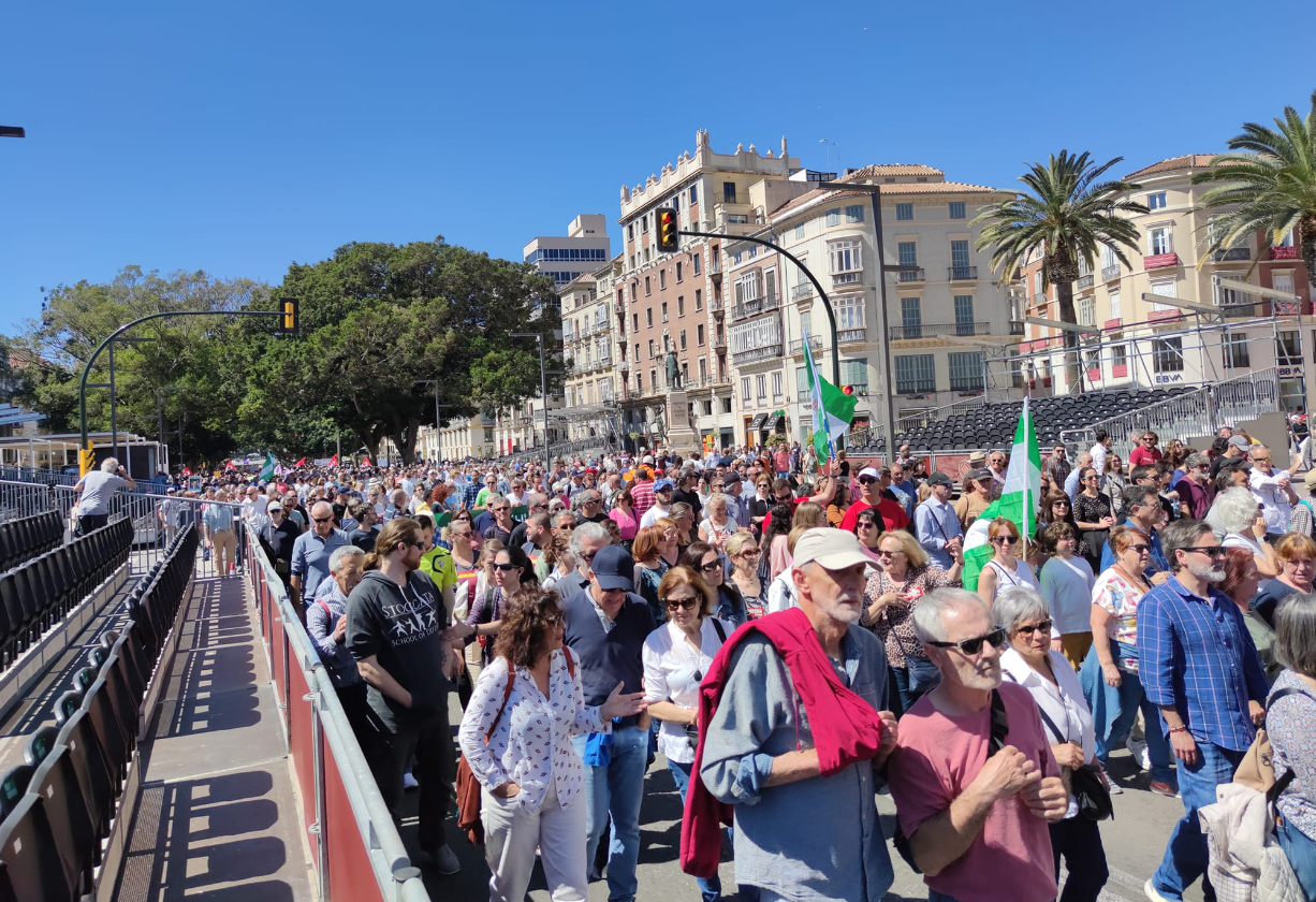 manifestacion sanidad publica malaga