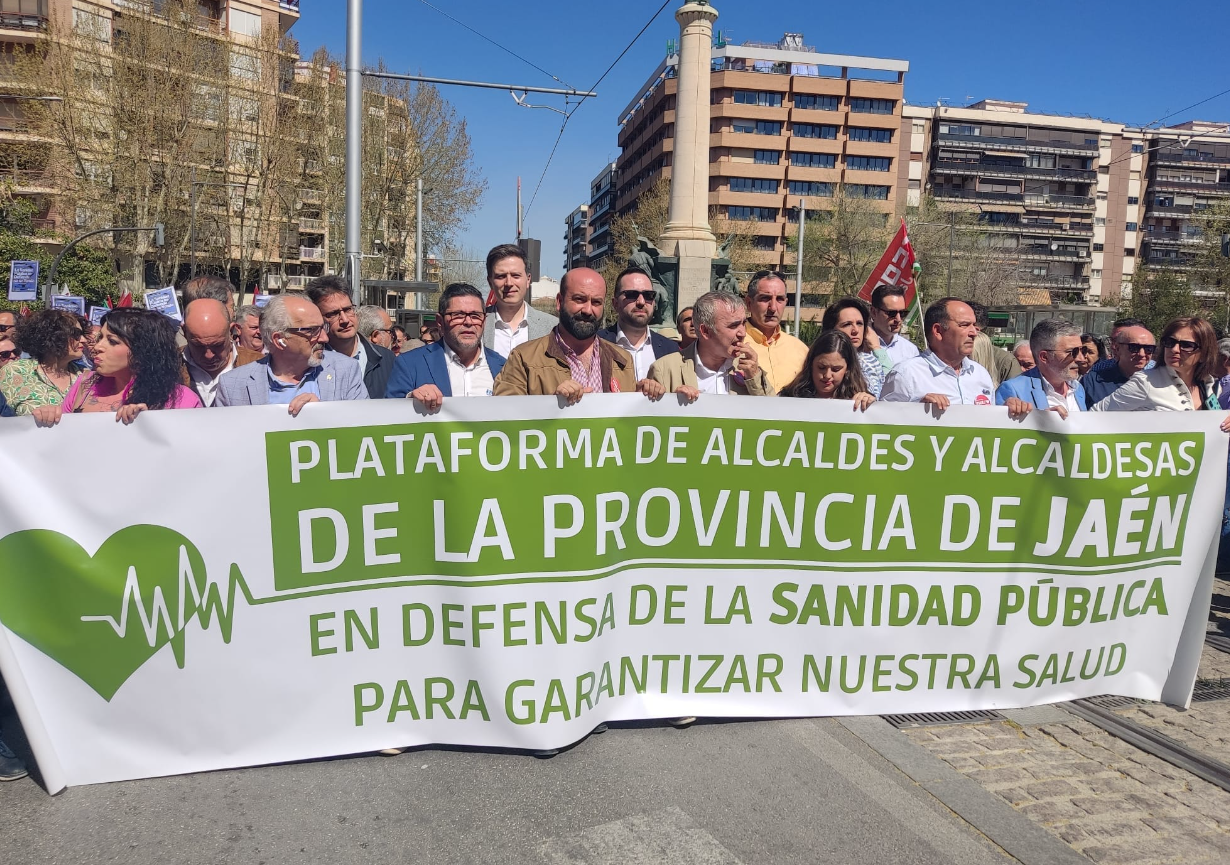 manifestacion sanidad publica jaen