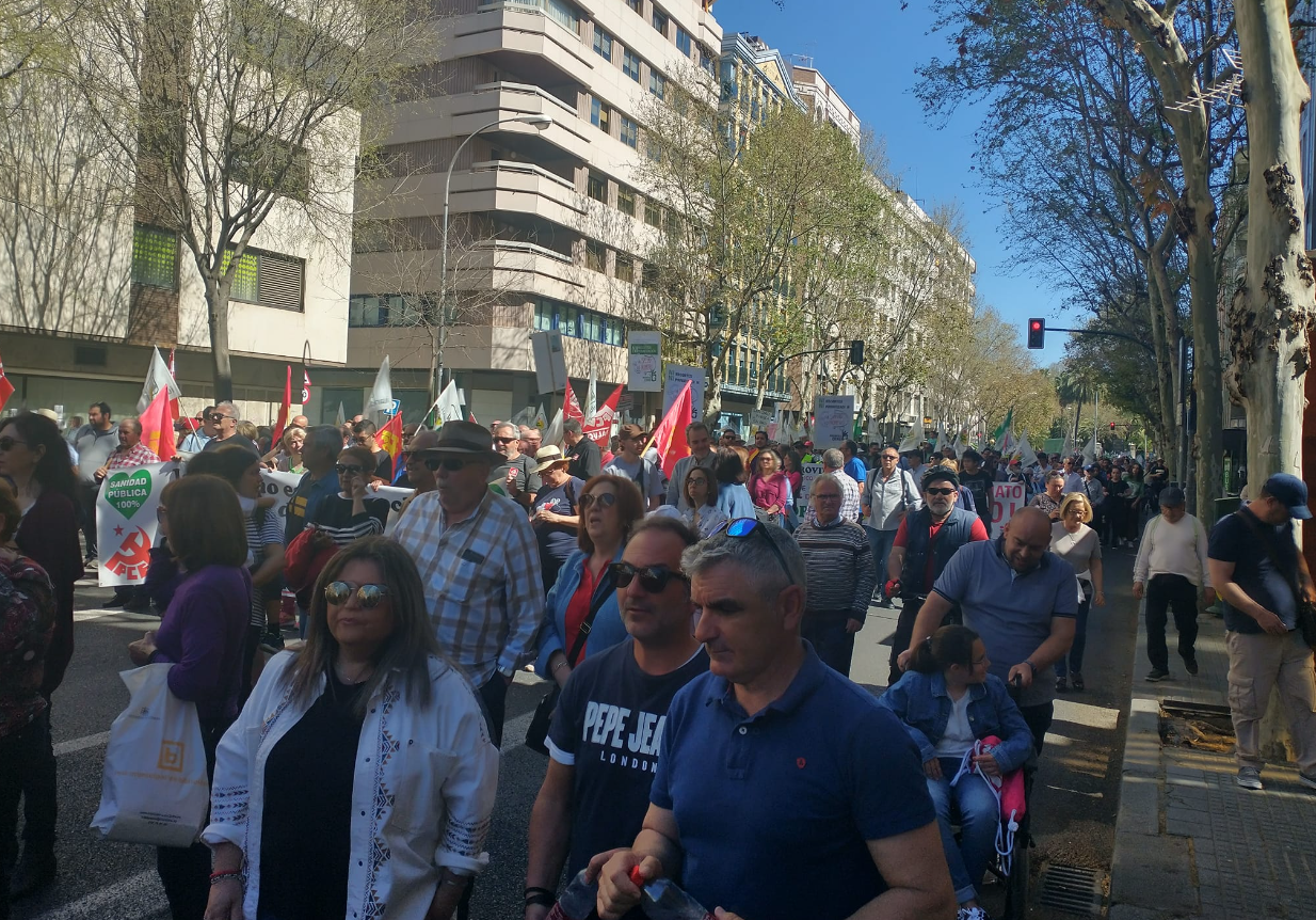 manifestacion sanidad publica cordoba