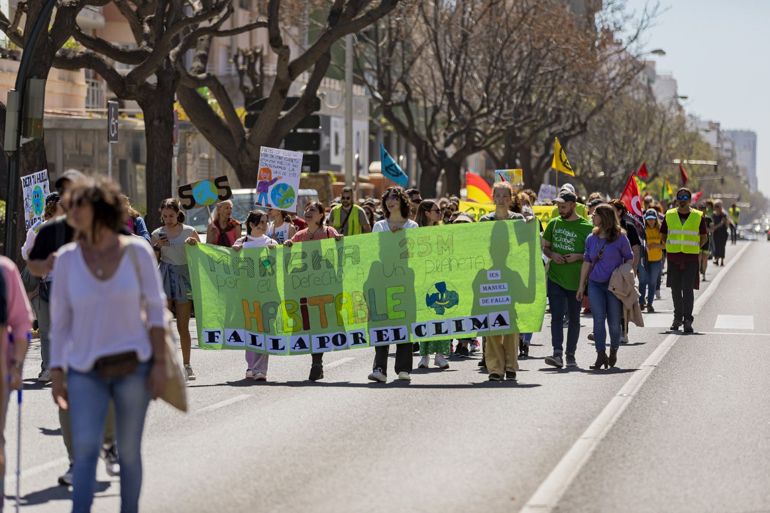 MANIFESTACION CLIMA CADIZ 