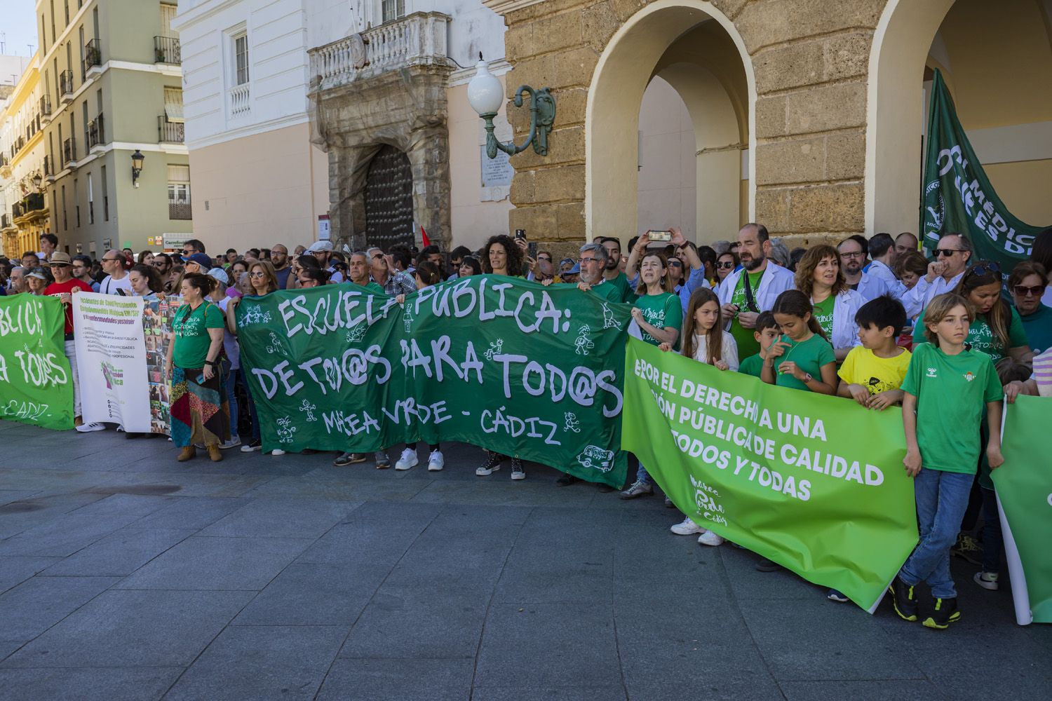 MANIFESTACION EDUCACION PUBLICA CADIZ 