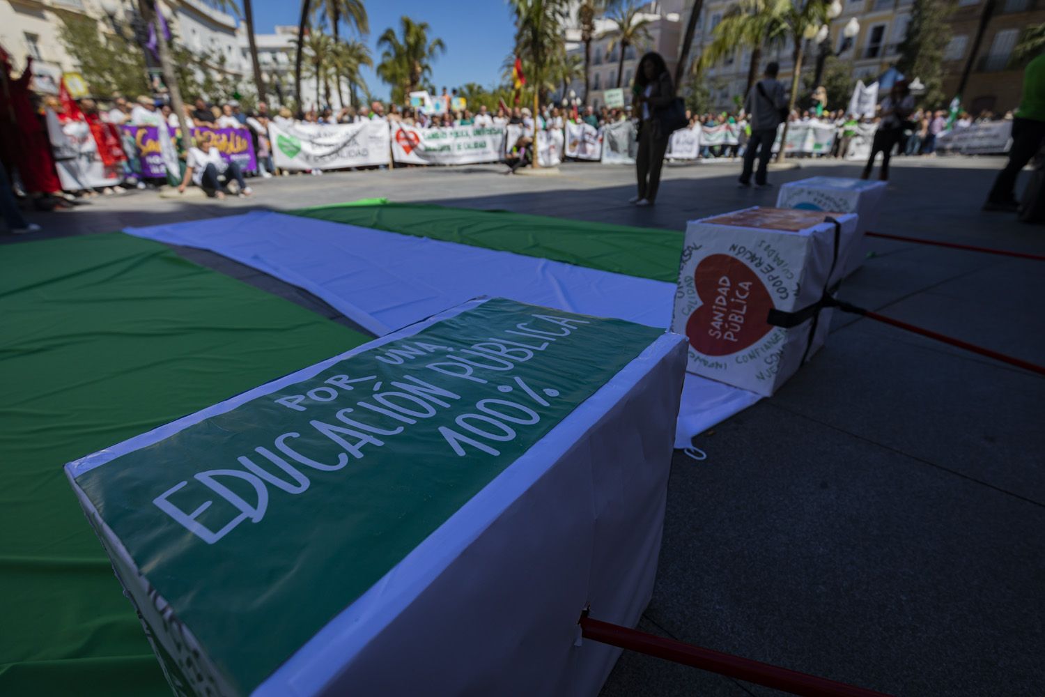MANIFESTACION EDUCACION PUBLICA CADIZ