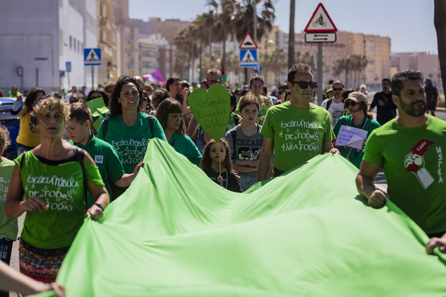 MANIFESTACION EDUCACION PUBLICA CADIZ 