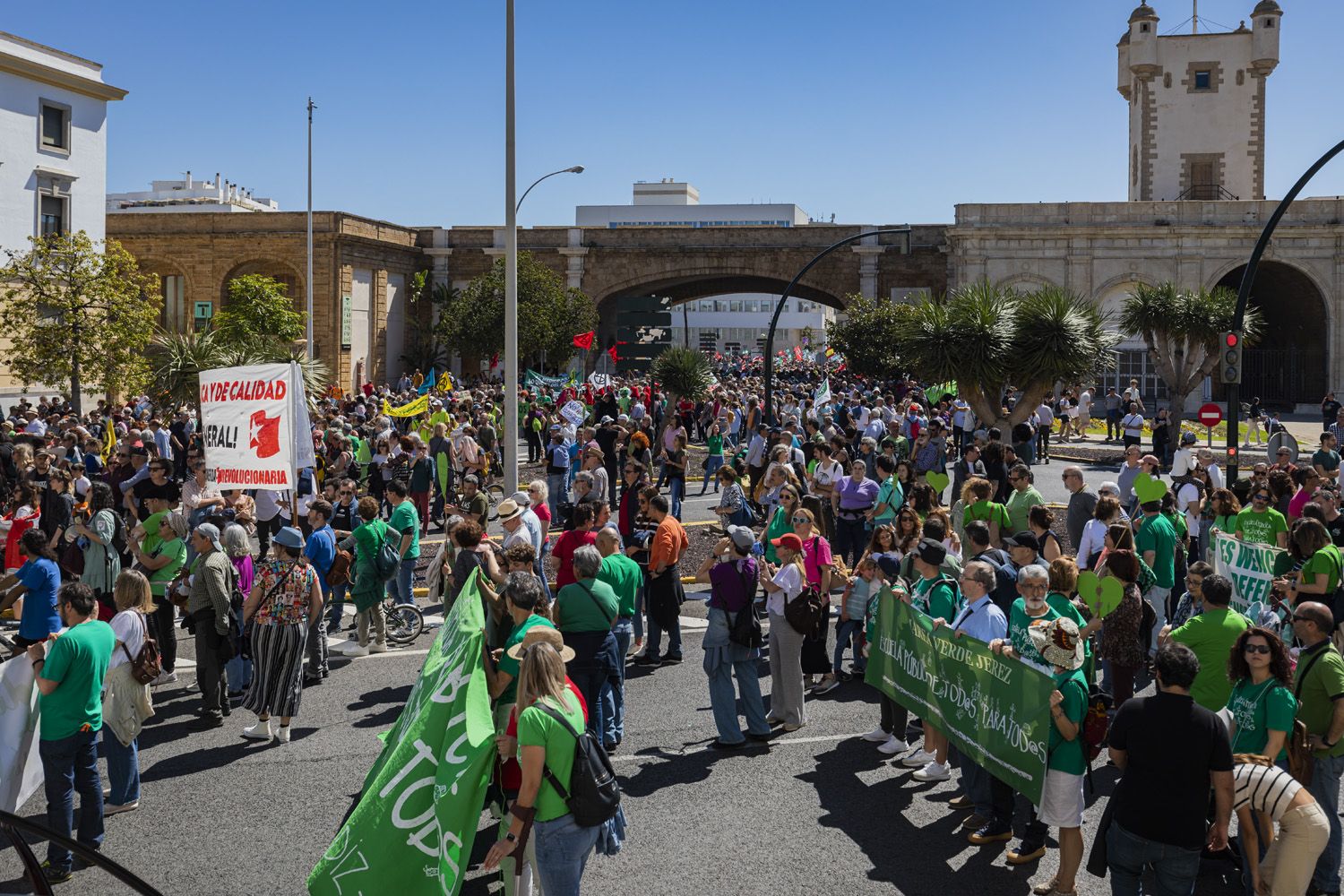 MANIFESTACION EDUCACION PUBLICA CADIZ 