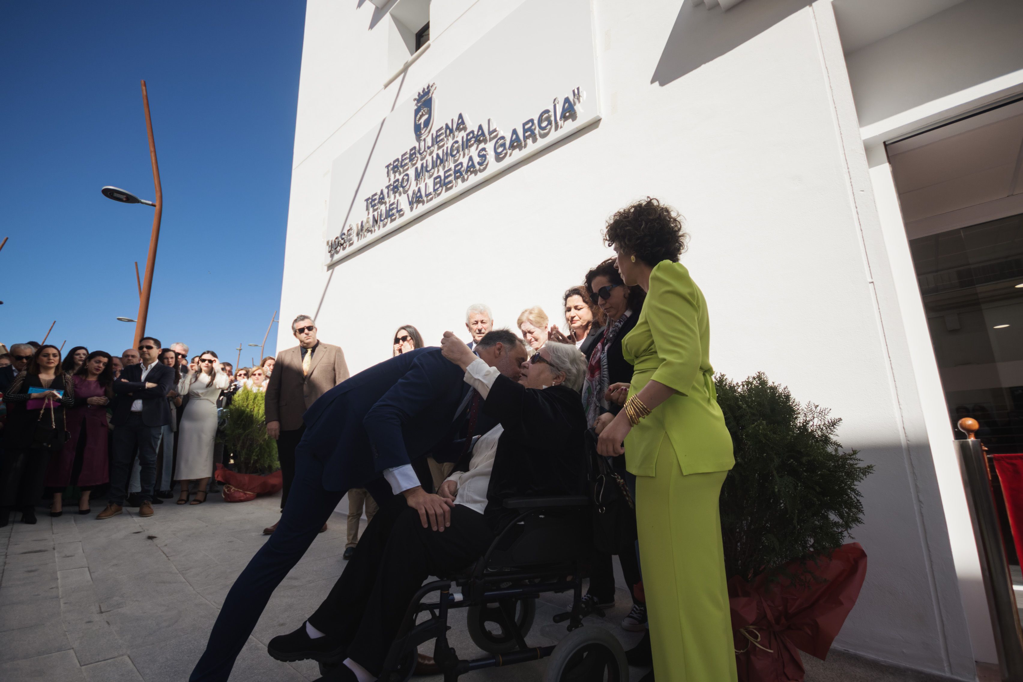 Inauguración del Teatro Municipal José Manuel Valderas García en Trebujena