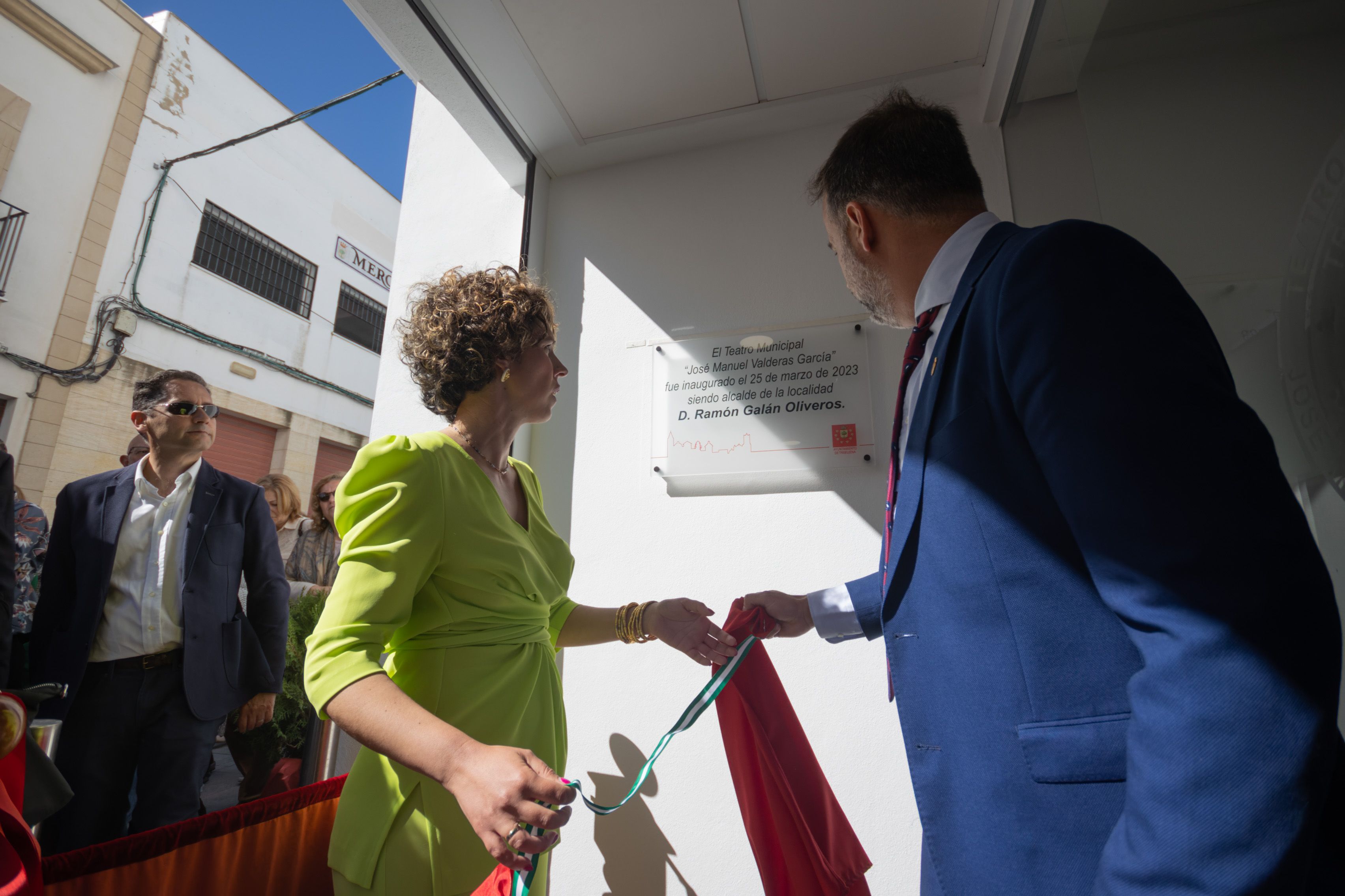 Inauguración del Teatro Municipal José Manuel Valderas García en Trebujena