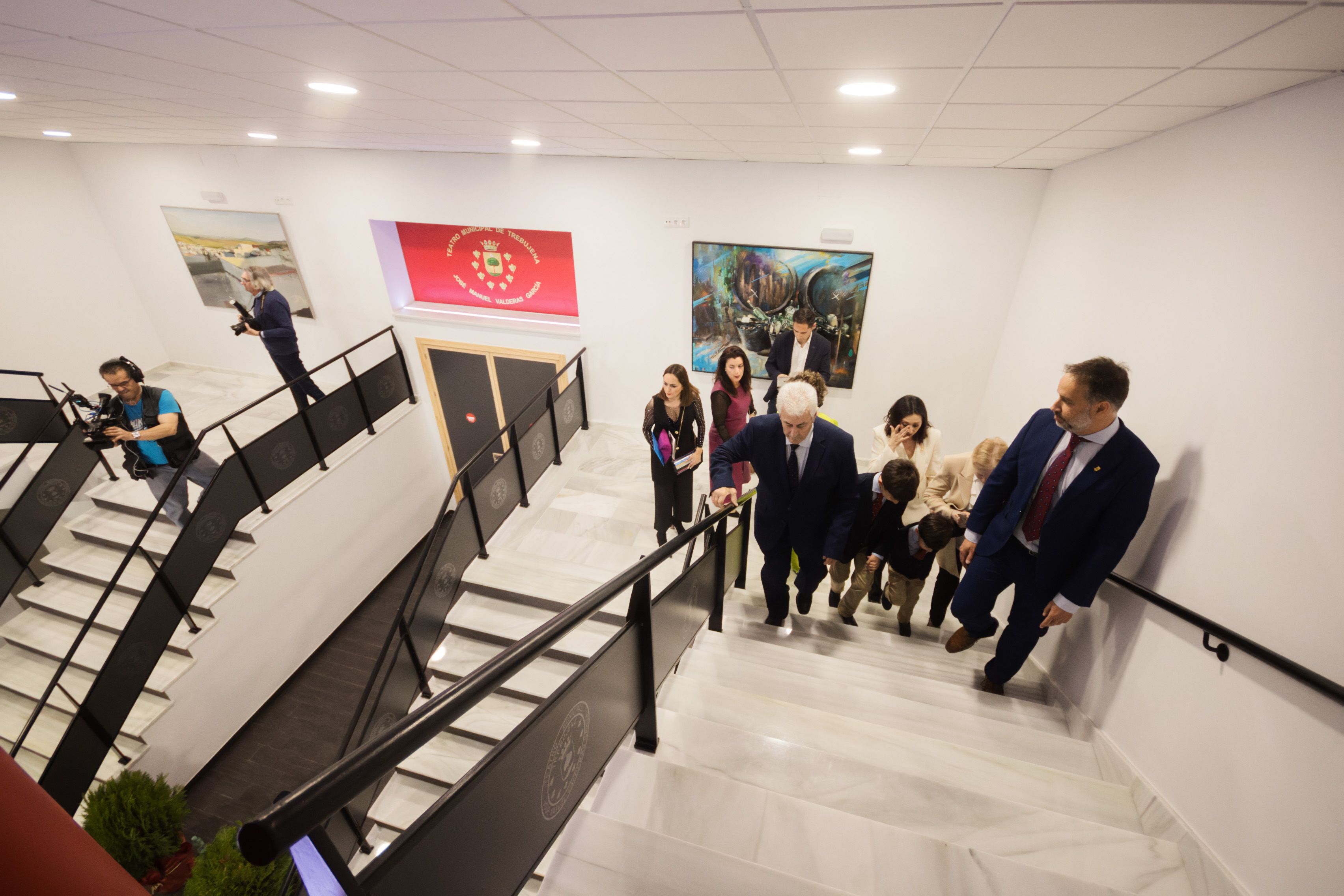 Inauguración del Teatro Municipal José Manuel Valderas García en Trebujena