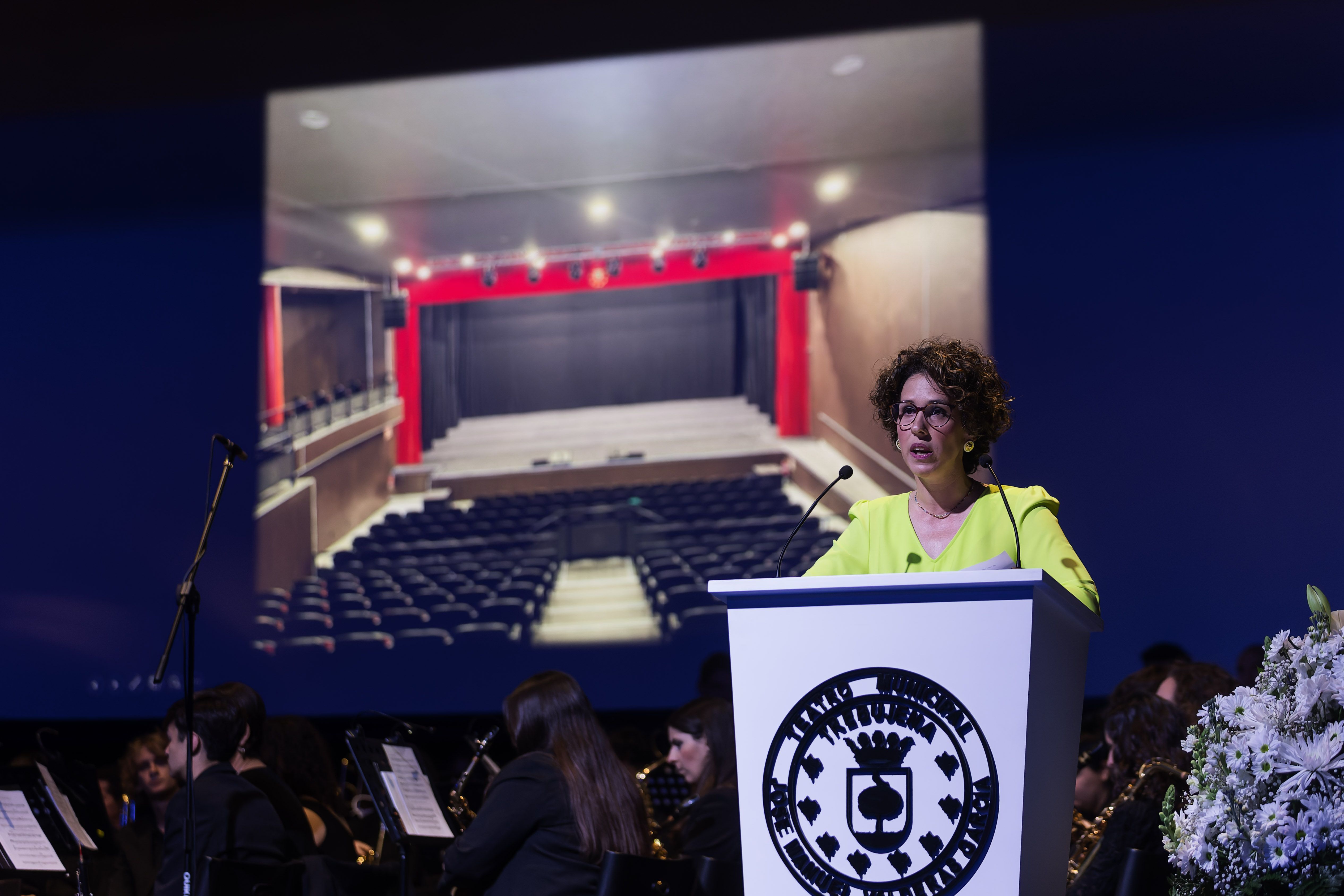 Inauguración del Teatro Municipal José Manuel Valderas García en Trebujena