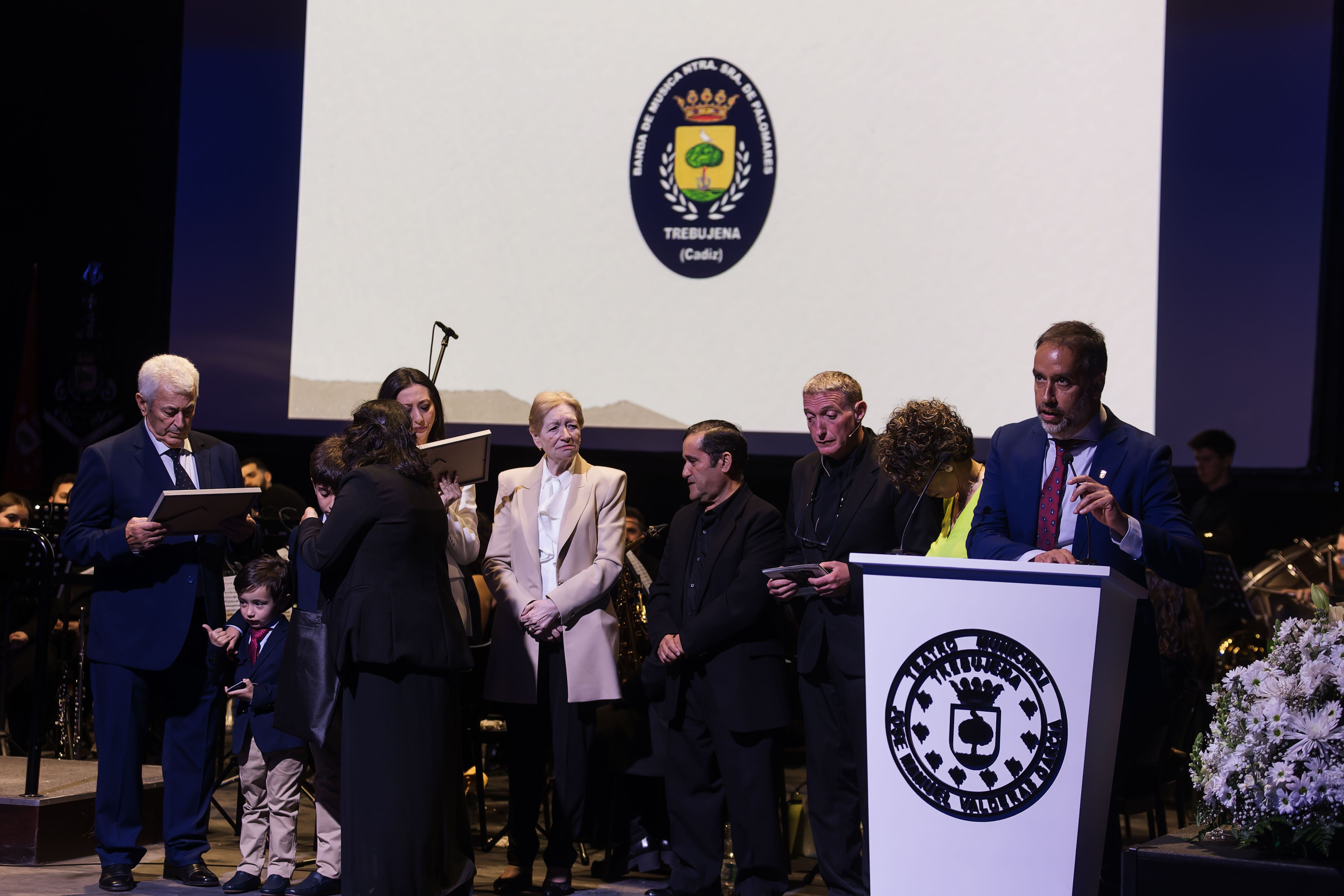 Inauguración del Teatro Municipal José Manuel Valderas García en Trebujena