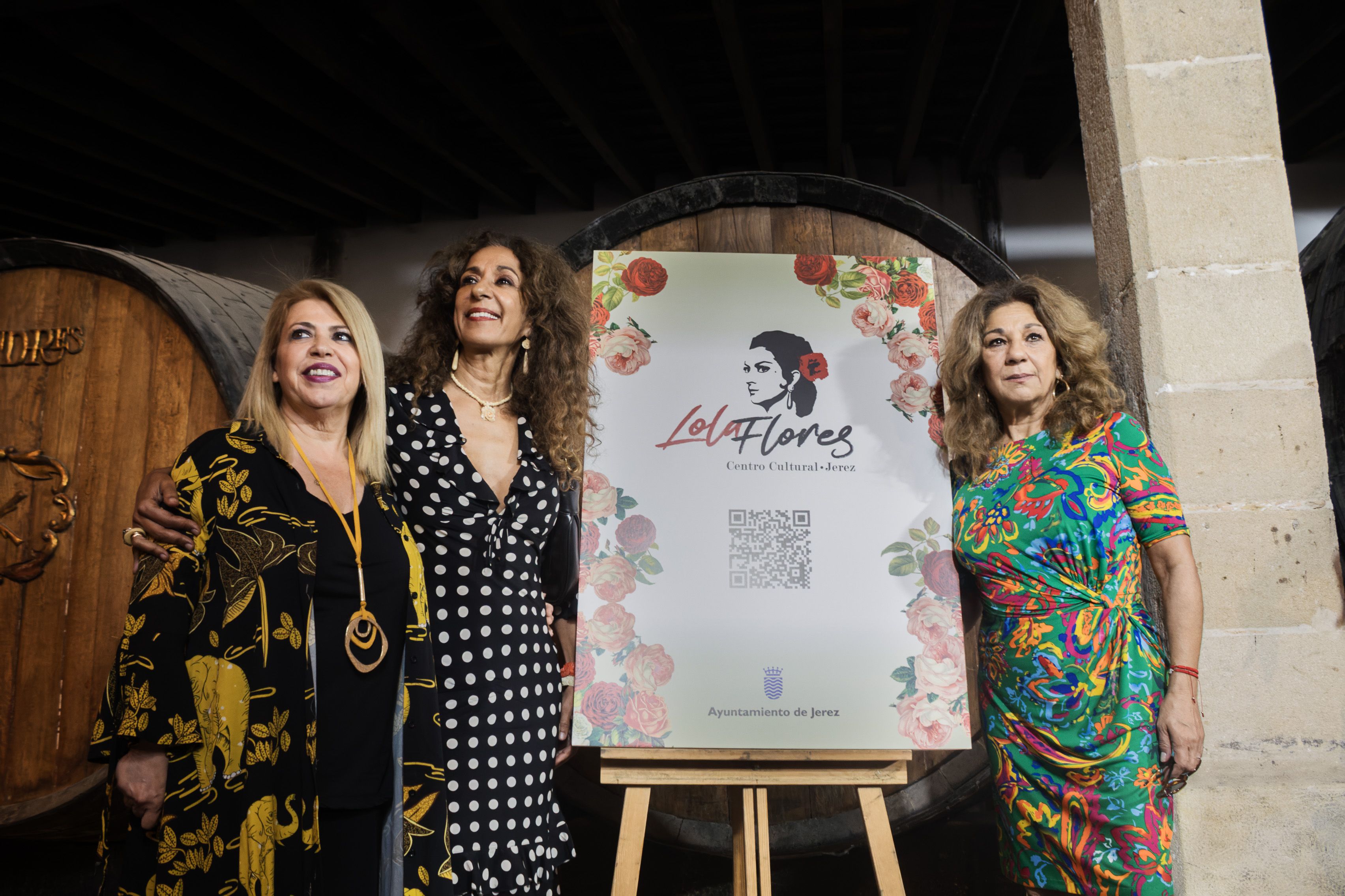RUEDA DE PRENSA LOLA FLORES ROSARIO LOLITA MAMEN MUSEO LOLA FLORES 67